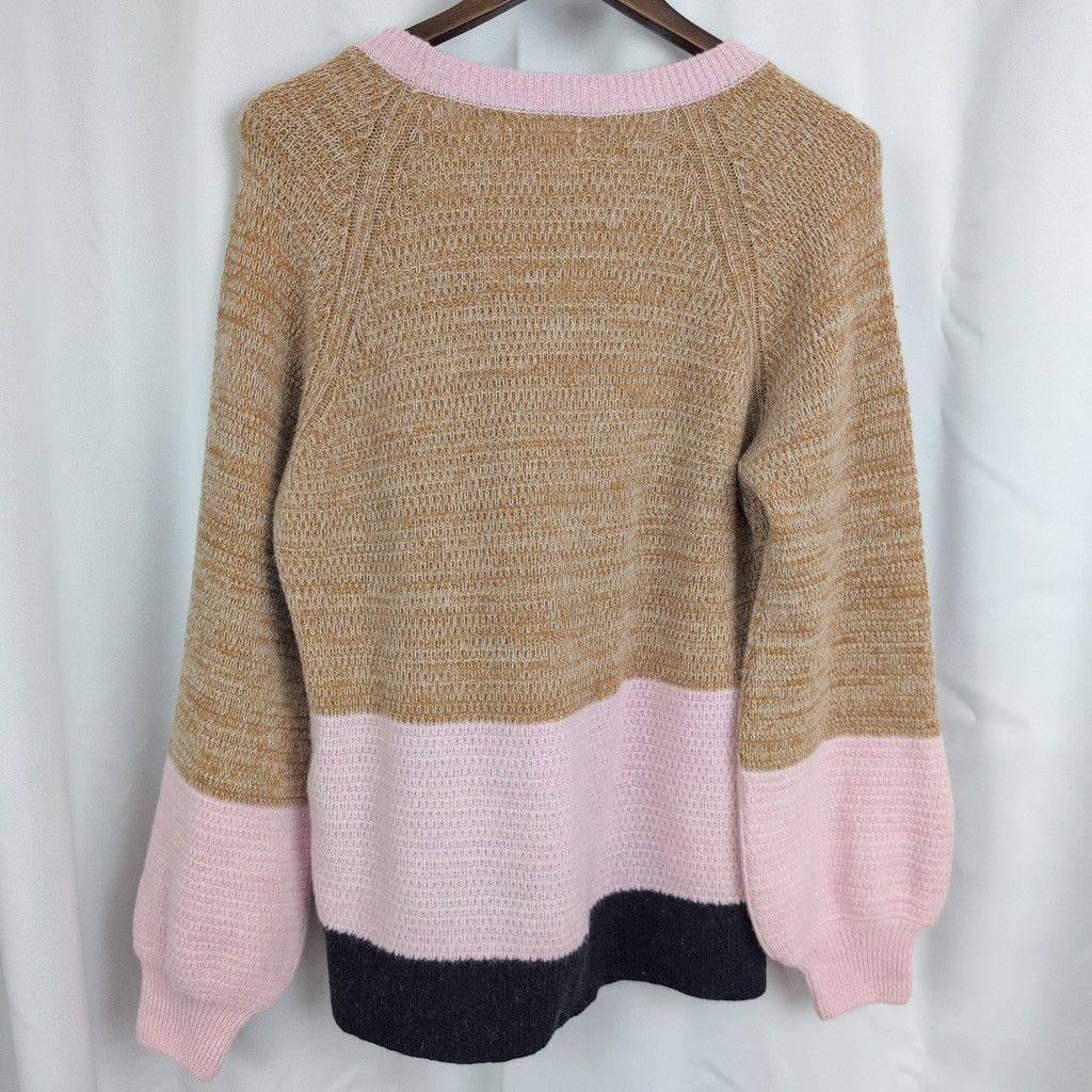 Barbour Ladies' Barbour Italian Made Colorblock Wool Blend Sweater Size XL / US 12-14 / IT 48-50 - 7 Thumbnail