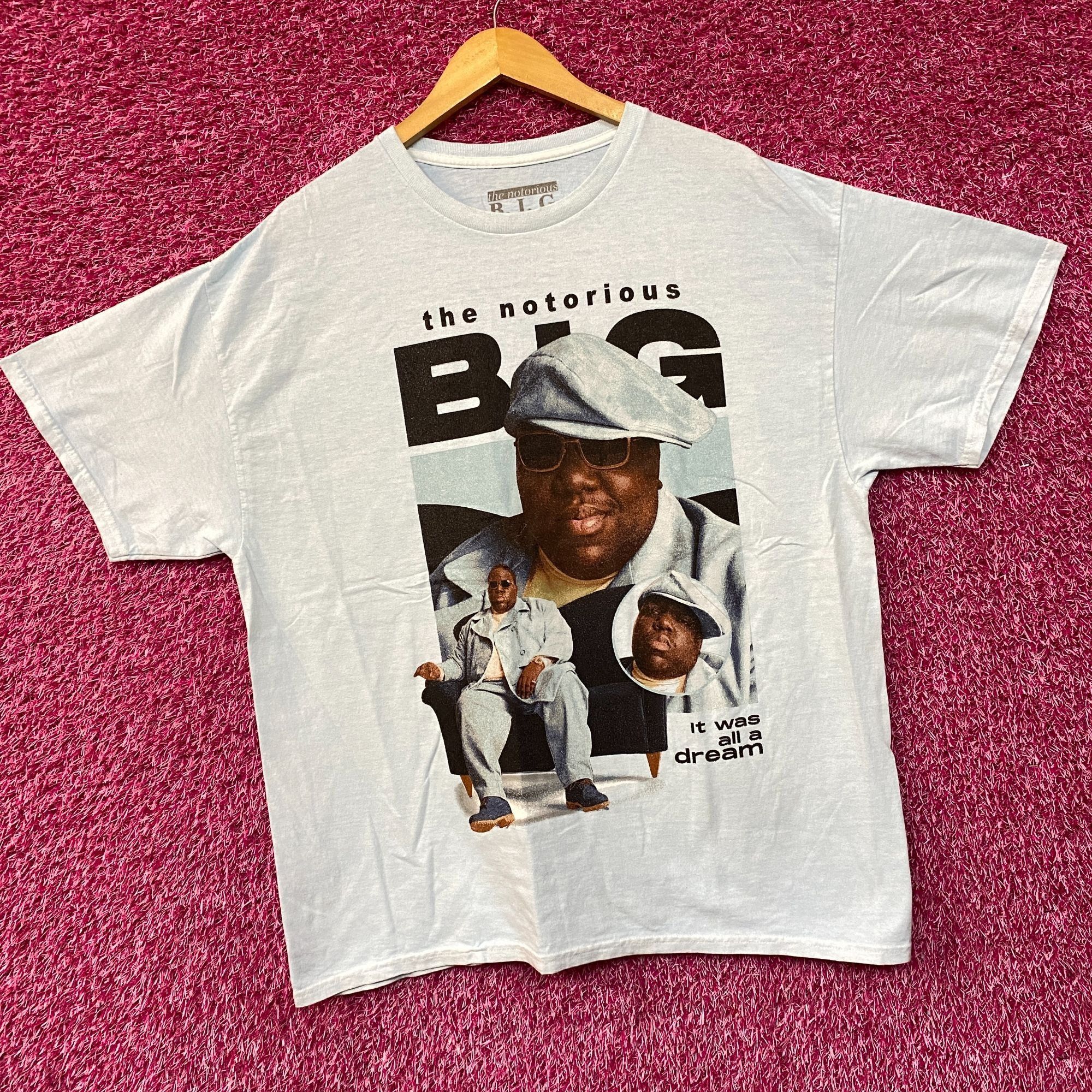 Rap Tees The Notorious B.I.G. It Was All A Dream T-shirt Large Size US L / EU 52-54 / 3 - 3 Thumbnail