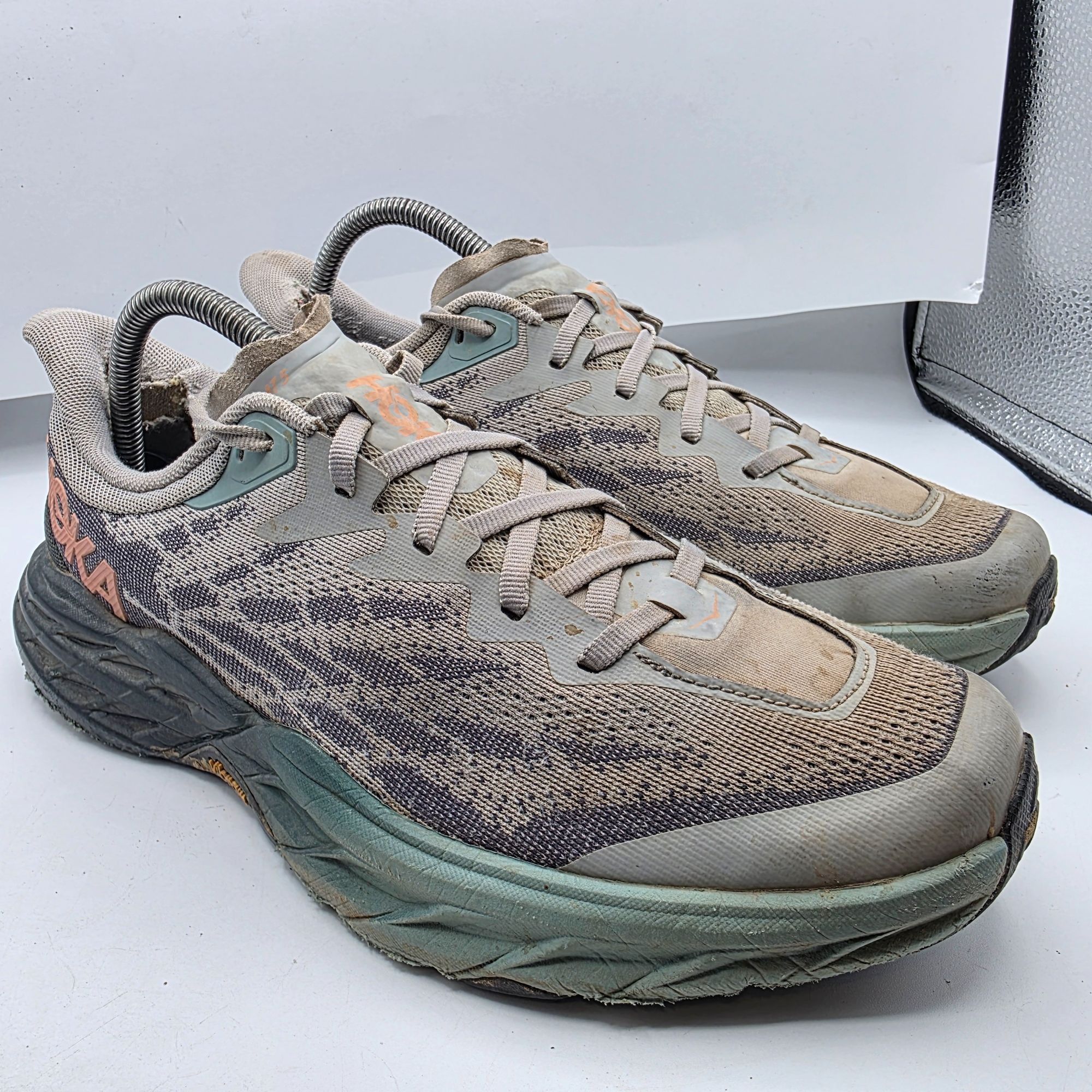 Hoka Hoka One One Speedgoat 5 Womens Size 10 Gray Blue Athletic S Size US 10 / IT 40 - 1 Thumbnail