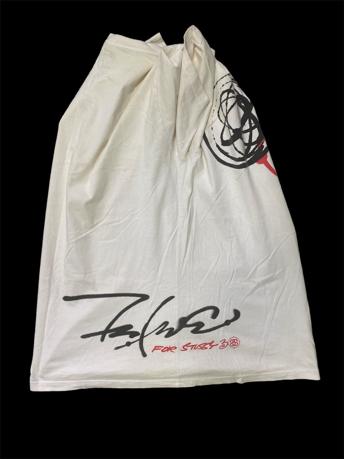 Stussy × Vintage ‼️RARE‼️STUSSY X FUTURA 30TH ANNIVERSARY SHIRT TEE🔥 Size US L / EU 52-54 / 3 - 11 Thumbnail