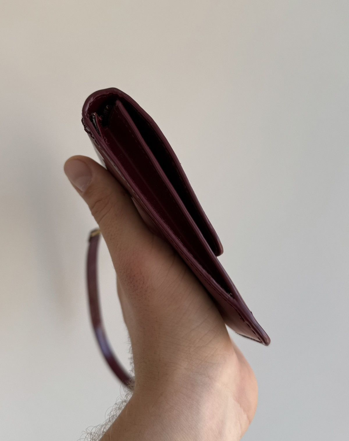 Leather Lulu Guinness Red Leather Mini Bag Size ONE SIZE - 5 Thumbnail