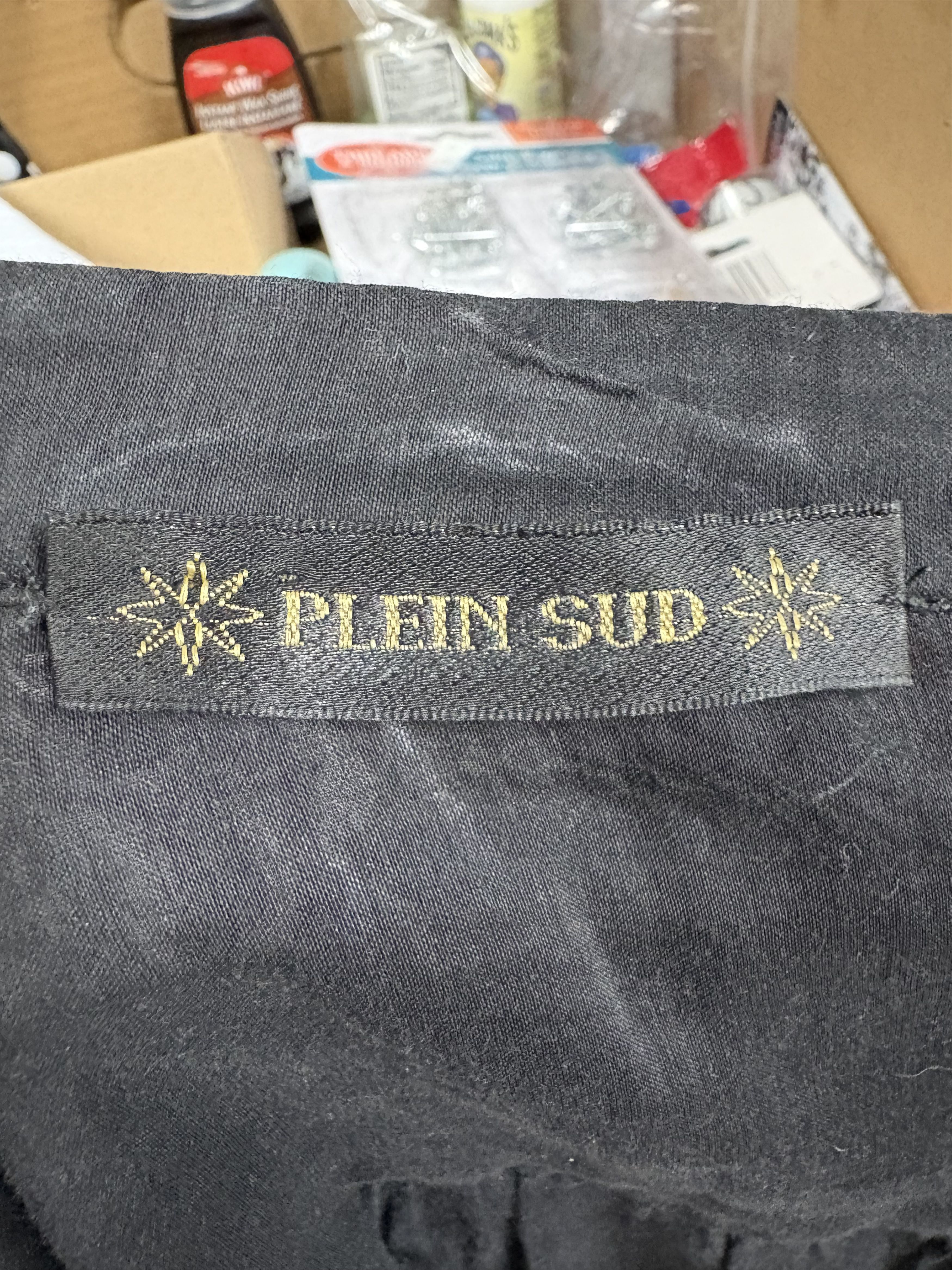 plein sud Vintage 90s Plein Sud Sheer Silk Lace Ruffle Blouse Size L / US 10 / IT 46 - 9 Thumbnail
