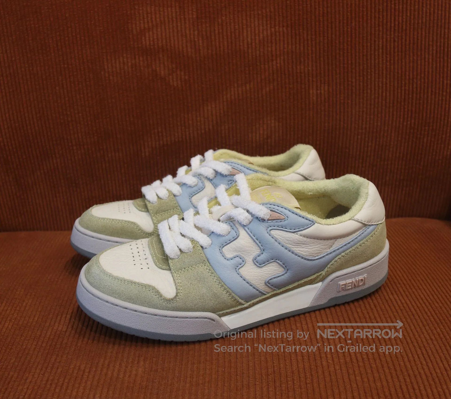 Fendi Fendi Match Suede Low. Size US 6 / IT 36 - 1 Thumbnail