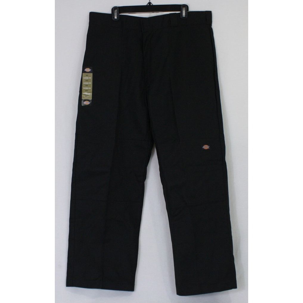 Dickies NWT Dickies 85283BK Black Double Knee Loose Fit Work Pants Size US 38 / EU 54 - 2 Thumbnail