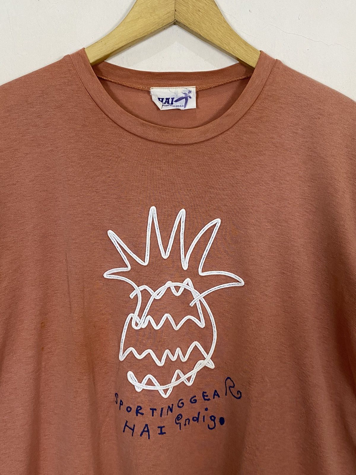 Hai Sporting Gear Vintage Hai sporting gear indigo t shirt Size US M / EU 48-50 / 2 - 2 Thumbnail