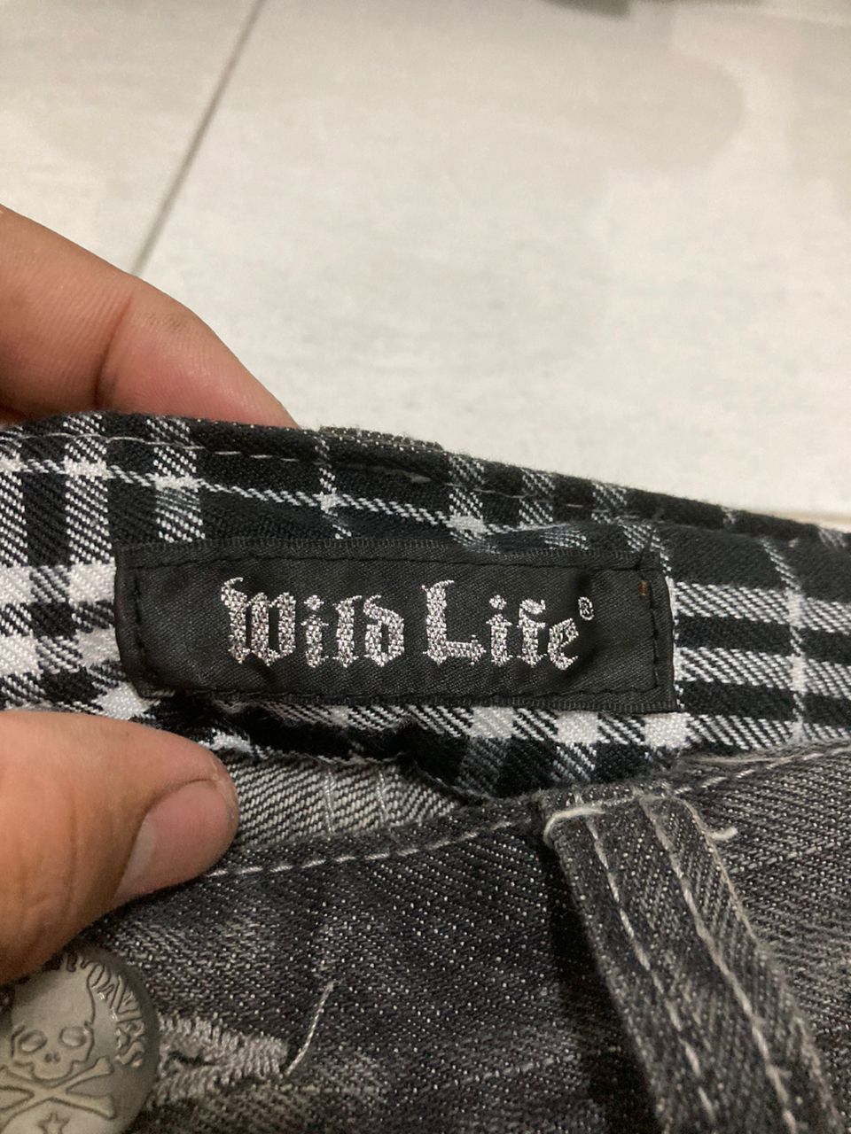 Hysteric Glamour rare Distressed Denim wild life vintage Size US 33 - 7 Thumbnail