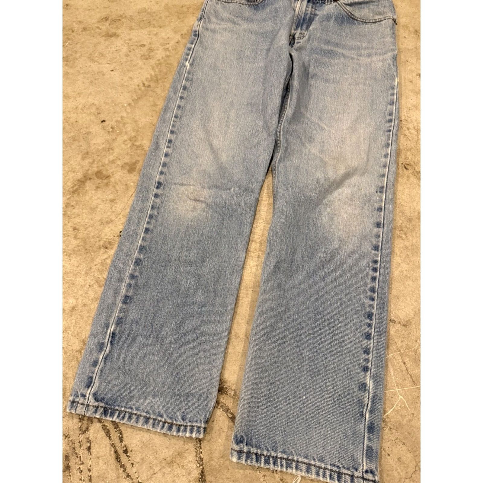 Levi's Levi's Jeans Men 30x28 Blue Light 505 Straight Regular Denim Cotton 5-Pocket 30 in Inseam Size US 31 - 6 Thumbnail