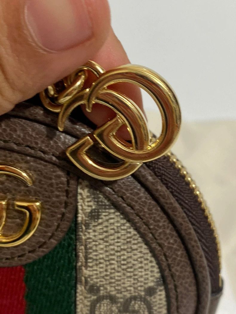 Gucci Gucci Round cake mini coin purse bag 2502-Nextarrow Size ONE SIZE - 7 Thumbnail