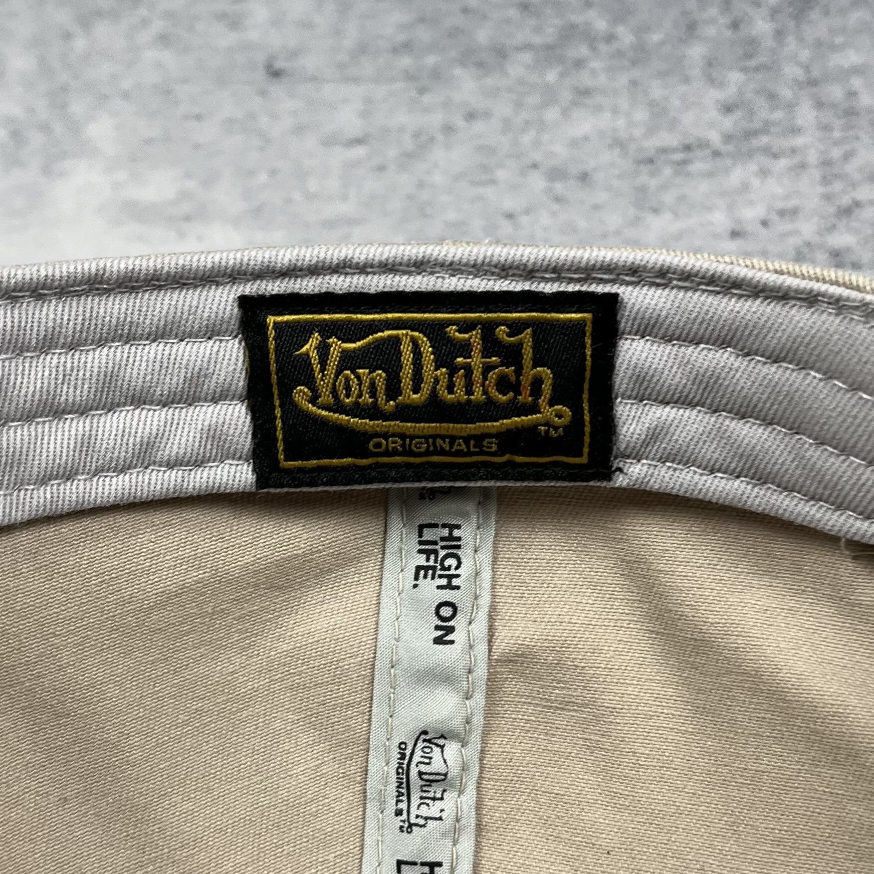 Von Dutch Von Dutch Big Reversible Logo Baseball Cap Size ONE SIZE - 11 Thumbnail