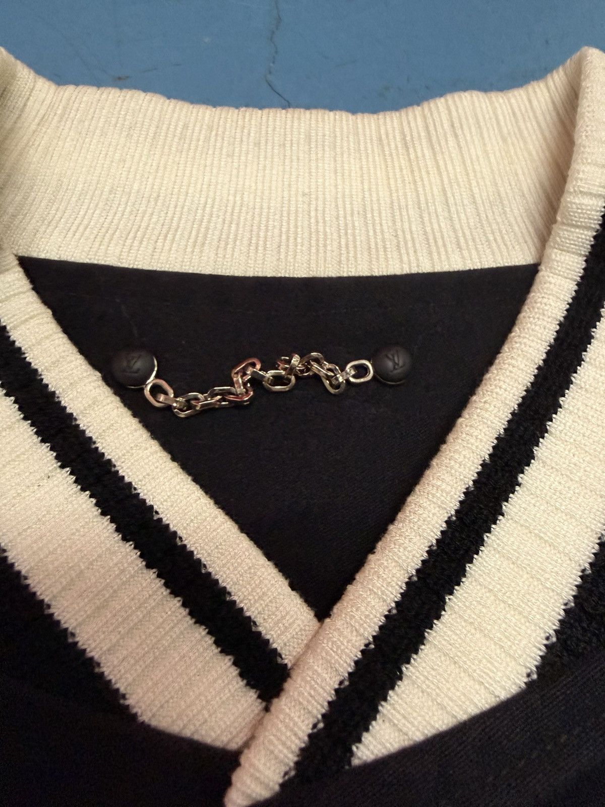 Fragment Design × Louis Vuitton LOUIS VUITTON X FRAGMENT VARSITY JACKET Size US L / EU 52-54 / 3 - 6 Thumbnail