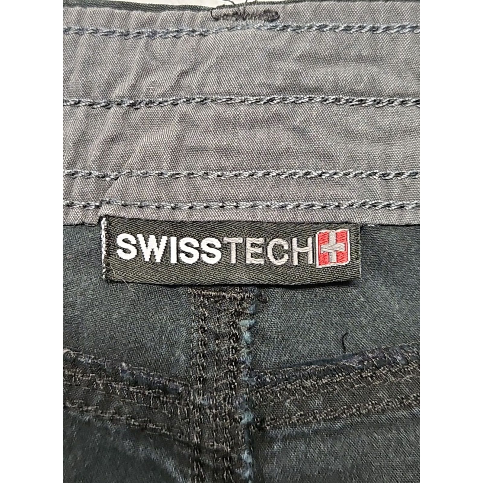 Vintage SwissTech Men’s 38x30 Black Stretch Utility Pants Outdoor Hiking Workwear Size US 38 / EU 54 - 7 Thumbnail