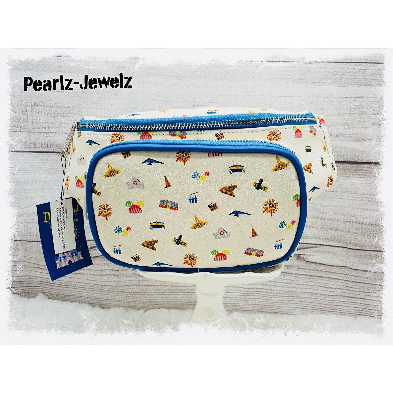 Disney Loungefly Disneyland 65th Anniversary Landmarks Fanny Pack B Size ONE SIZE - 1 Thumbnail