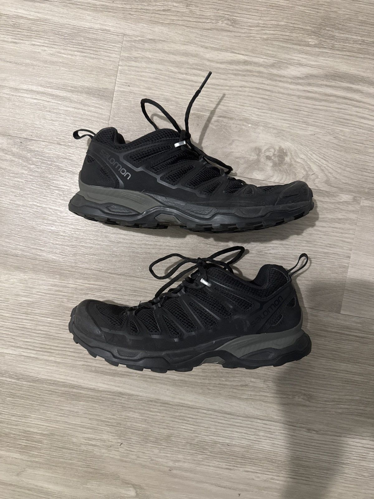 Salomon Black Salomon hiking shoes Size US 10 / EU 43 - 1 Thumbnail