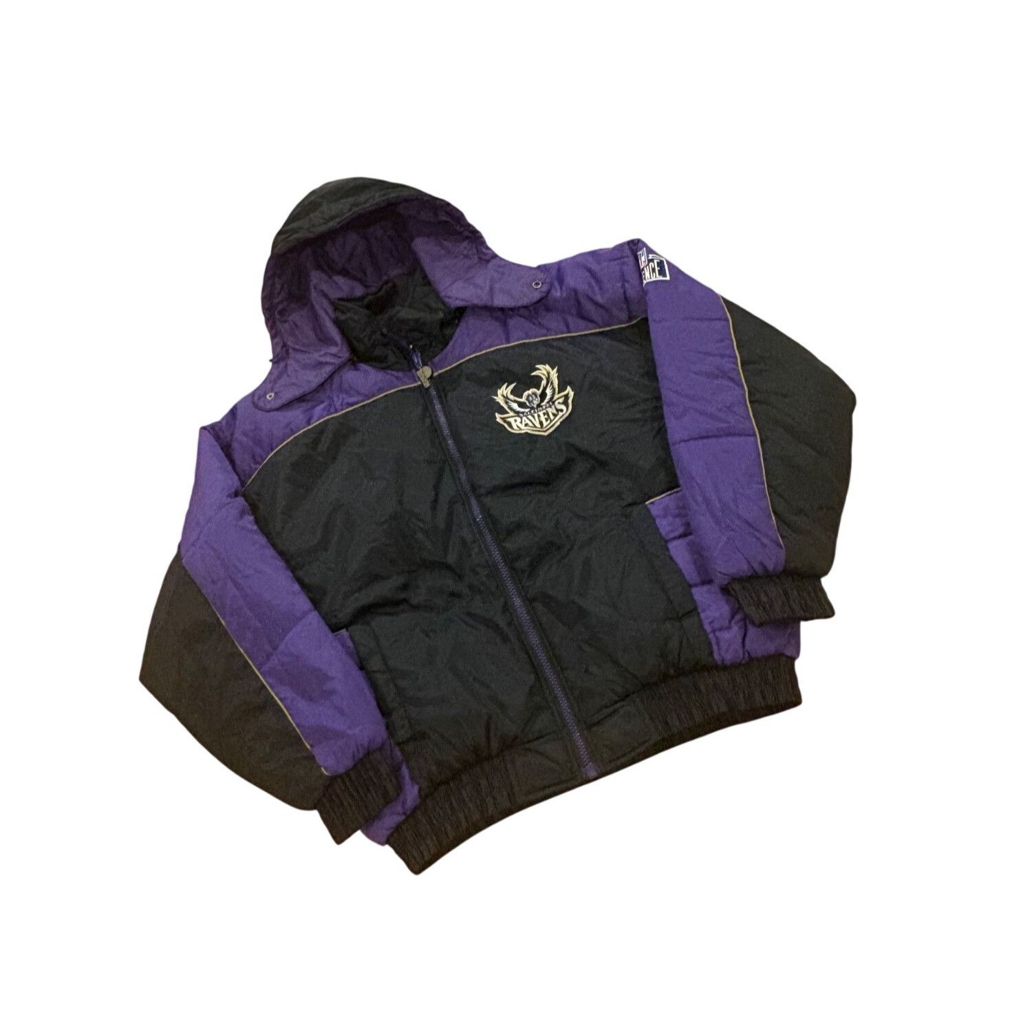 Pro Player Vintage 90s Pro Player Baltimore Ravens Old Logo NFL Puffer Size US L / EU 52-54 / 3 - 3 Thumbnail