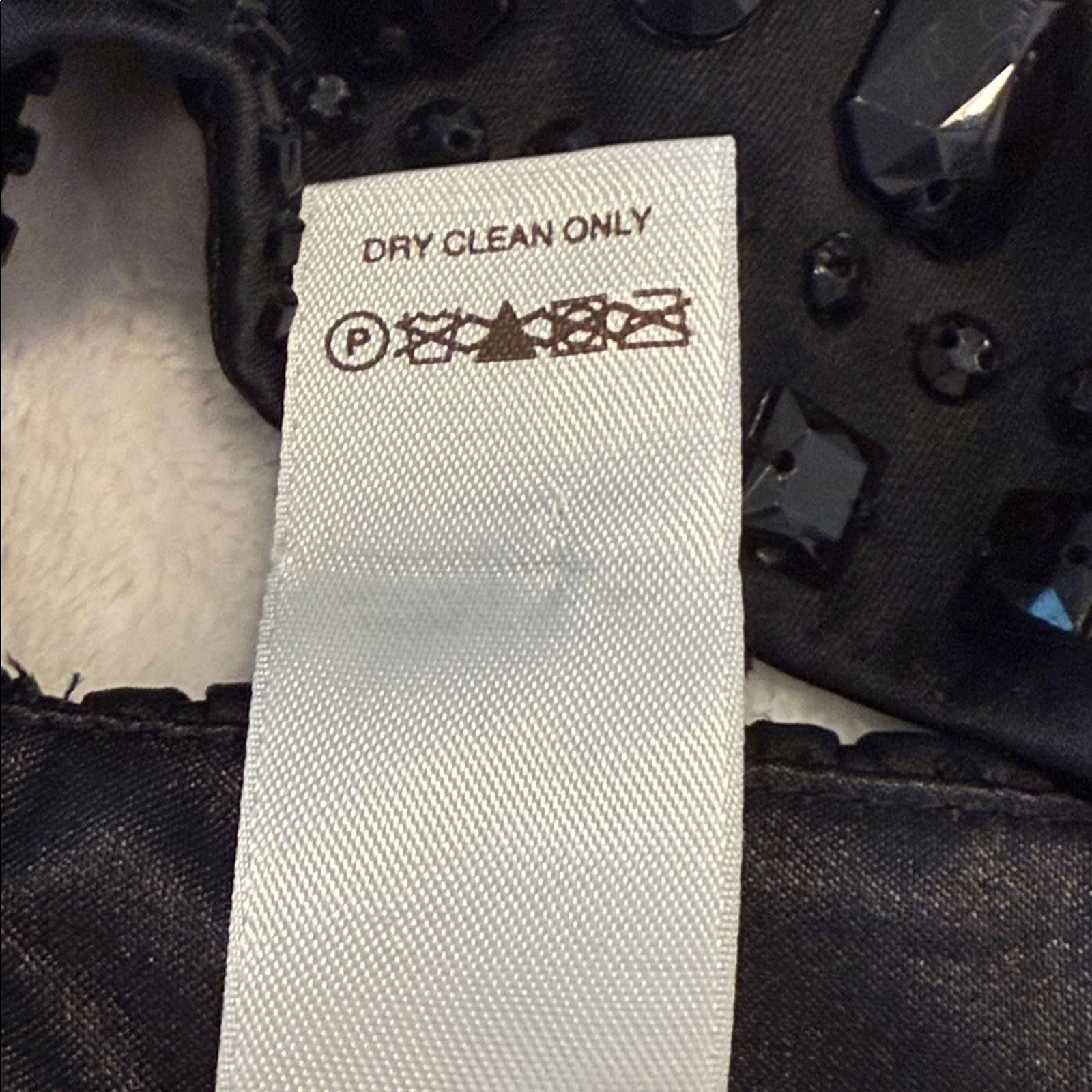 Other Laundry by Design Black midi dress bead embellished SZ 6 Size M / US 6-8 / IT 42-44 - 10 Thumbnail