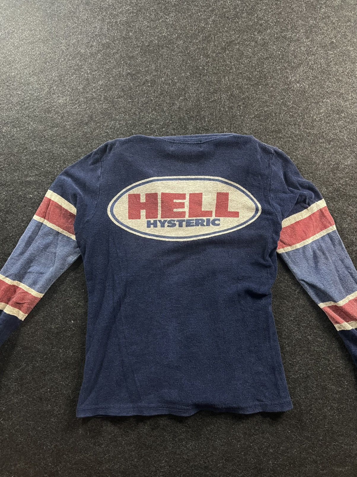 Hysteric Glamour Vintage 90’s Hysteric Glamour Bell Long Sleeve Cotton Tee Size XS / US 0-2 / IT 36-38 - 4 Thumbnail