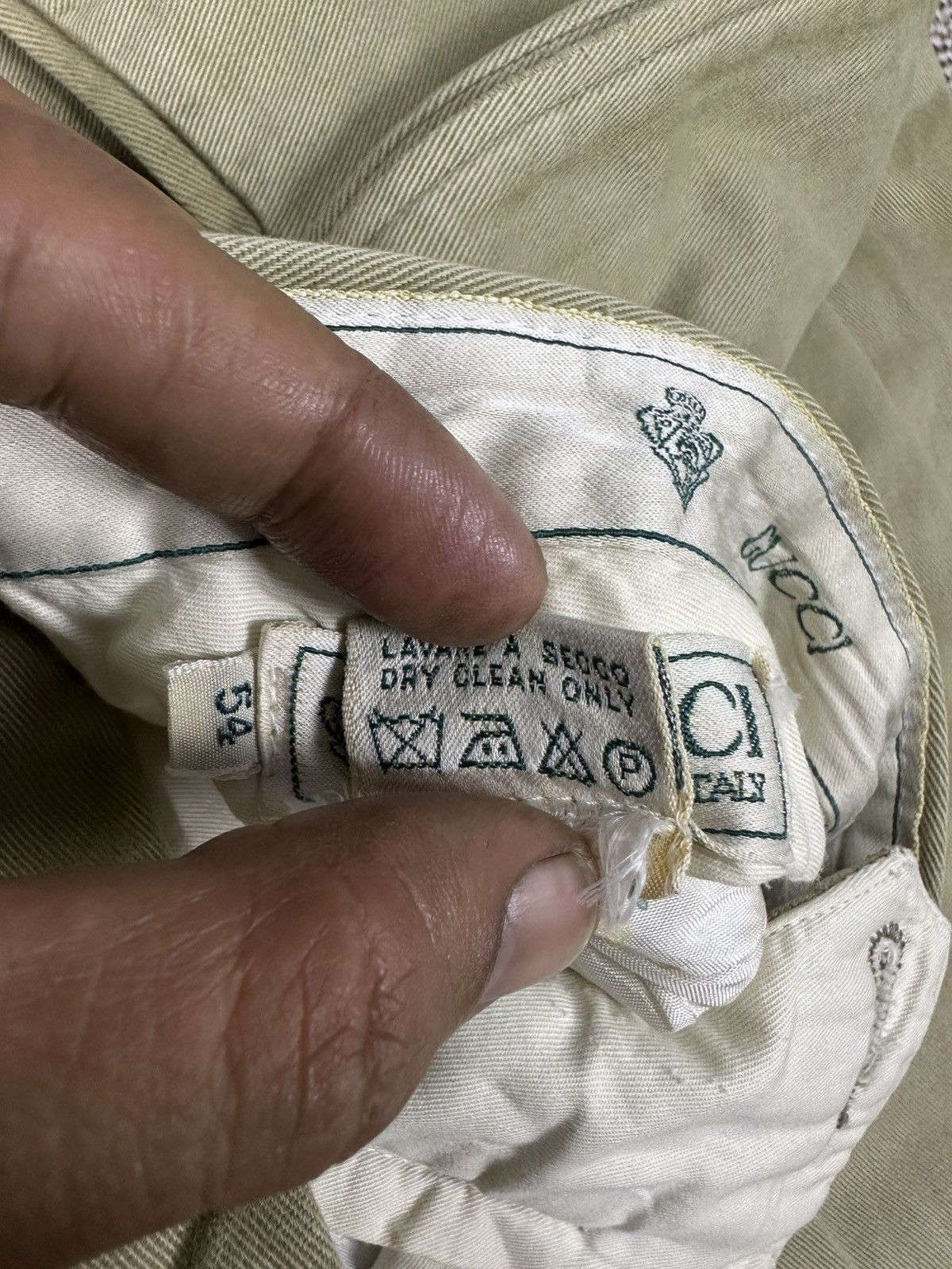 Gucci Vintage Gucci Baggy Trouser Pant D770 Size US 34 / EU 50 - 13 Thumbnail