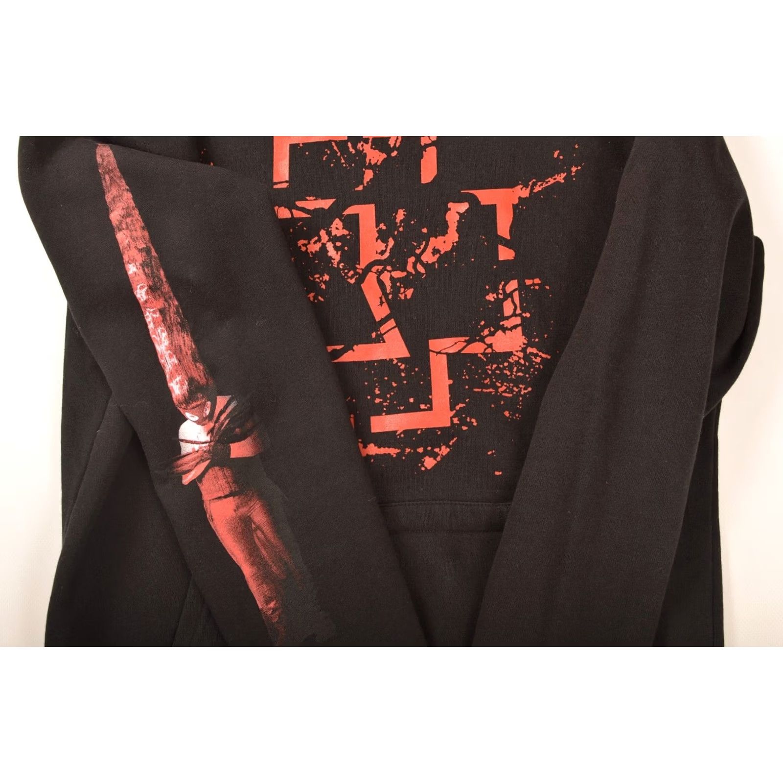 Vintage VINTAGE Rammstein Mein Herz Brennt Pullover Hoodie Hoody Size S Black Mens Size US S / EU 44-46 / 1 - 3 Thumbnail