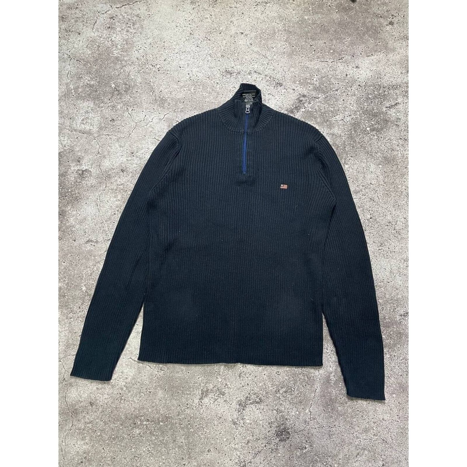 Polo Ralph Lauren × Ralph Lauren × Vintage Vintage Polo Jeans Ralph Lauren Sweater Knit Cotton Size L Size US L / EU 52-54 / 3 - 1 Thumbnail