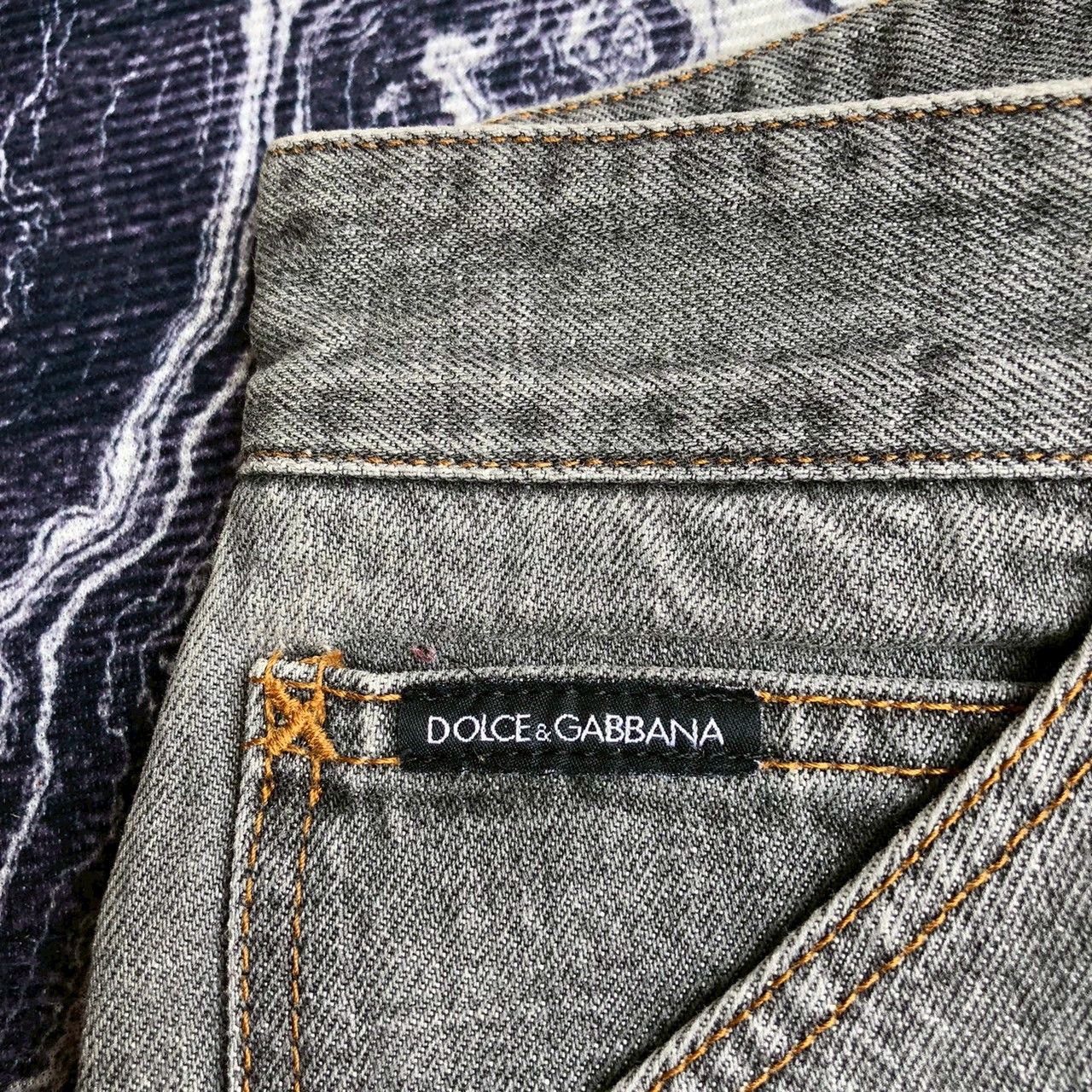 Dolce & Gabbana Dolce & Gabbana Vintage Gray Denim Jeans – Made in Italy Size US 34 / EU 50 - 8 Thumbnail