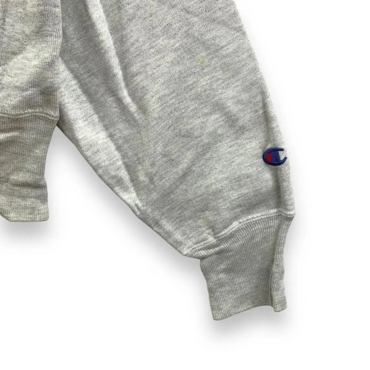 Champion Vintage CHAMPION REVERSE WEAVE Gray Sweatshirt Sweater Size M / US 6-8 / IT 42-44 - 3 Thumbnail