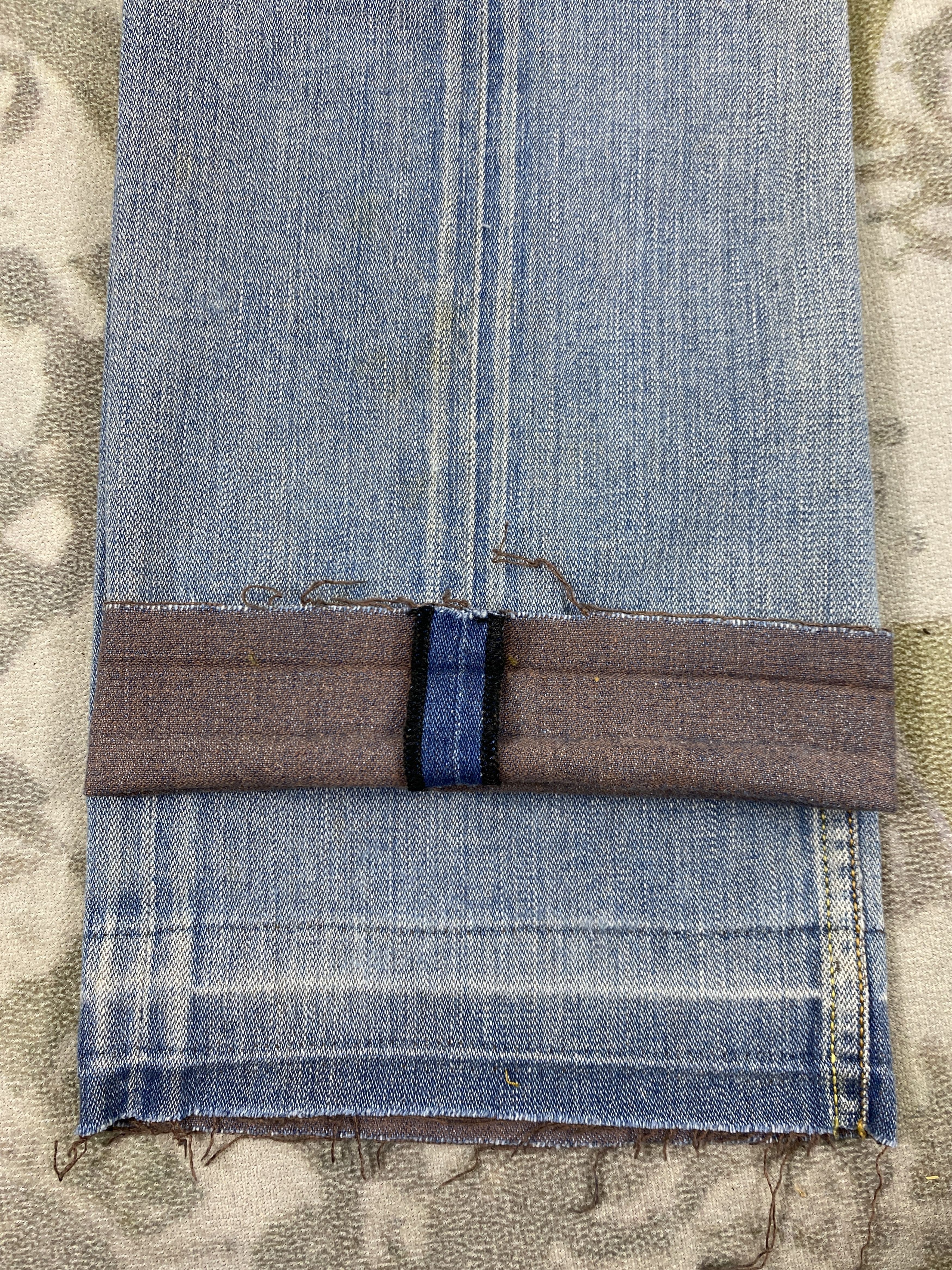Japanese Brand Vintage Diesel Distressed Blue Jeans 31x30.5 Denim- JN3731 Size US 31 - 13 Thumbnail
