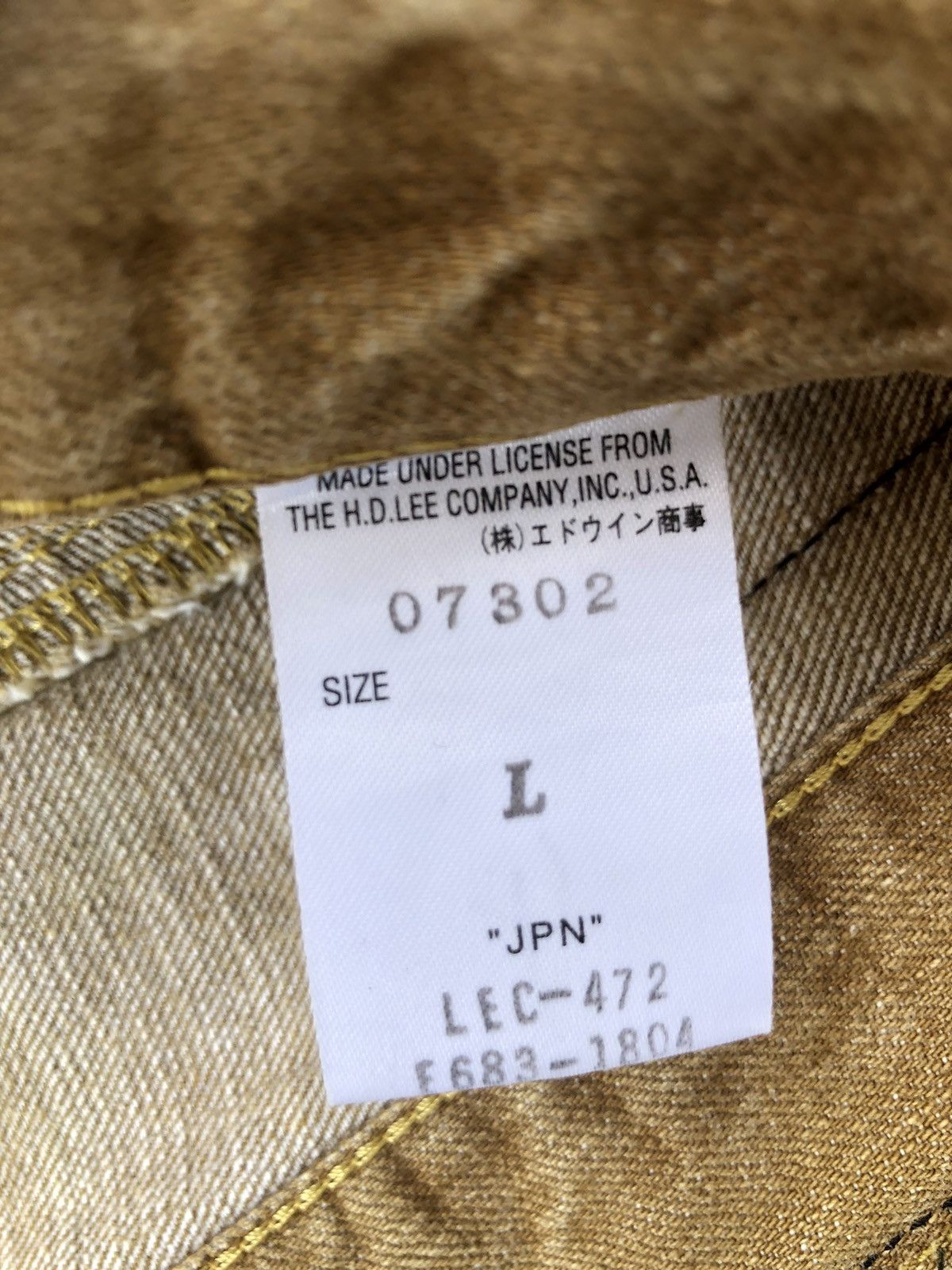 Lee Japanese Lee Flared Jeans Distressed Jeans Size US 34 / EU 50 - 15 Thumbnail