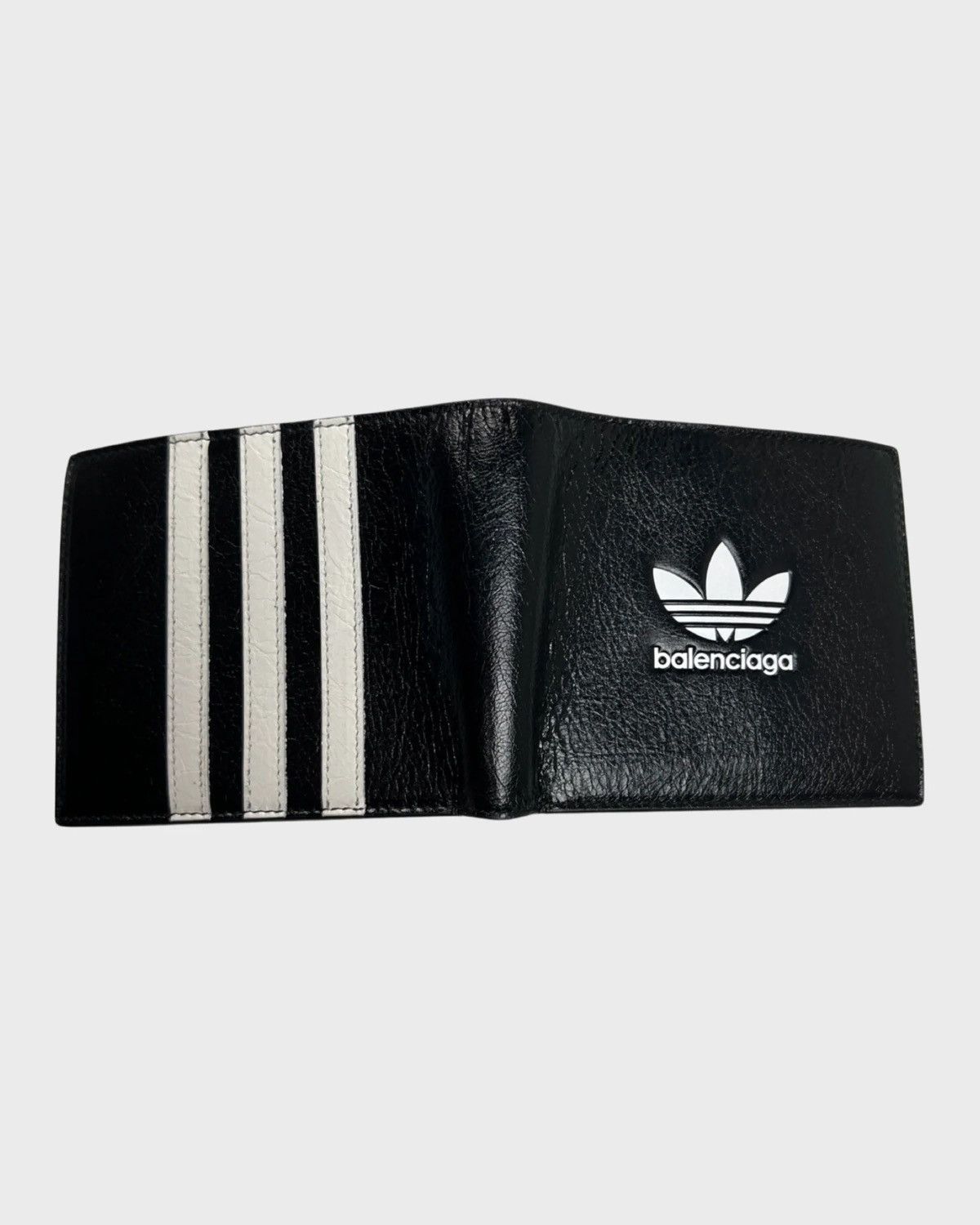 image of Balenciaga X Adidas Ss23 Wallet Sz:os in Black/White, Men's