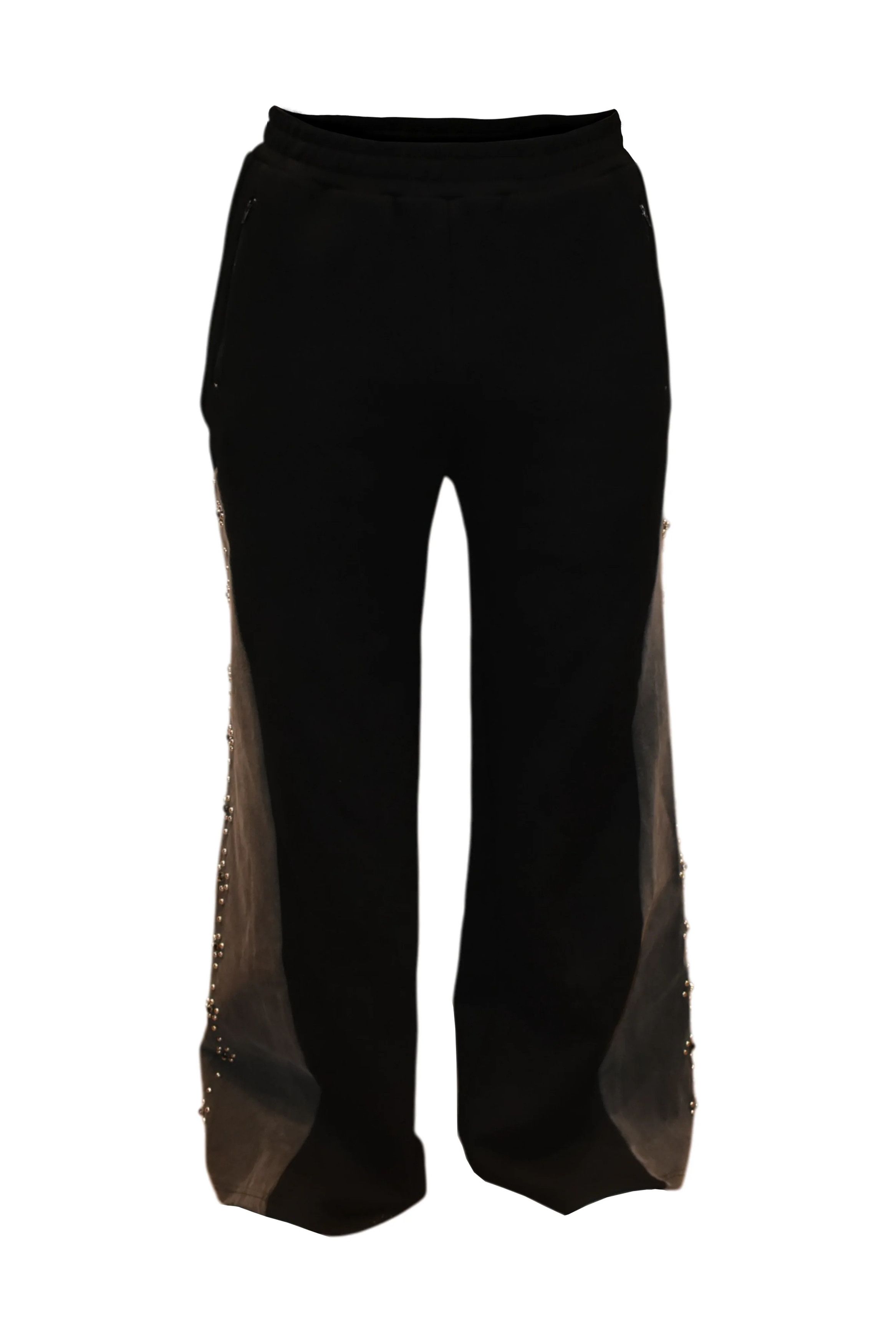 Bottega Desires Matiere de Desirs Studded Black Work Sweats Size US 34 / EU 50 - 1 Preview