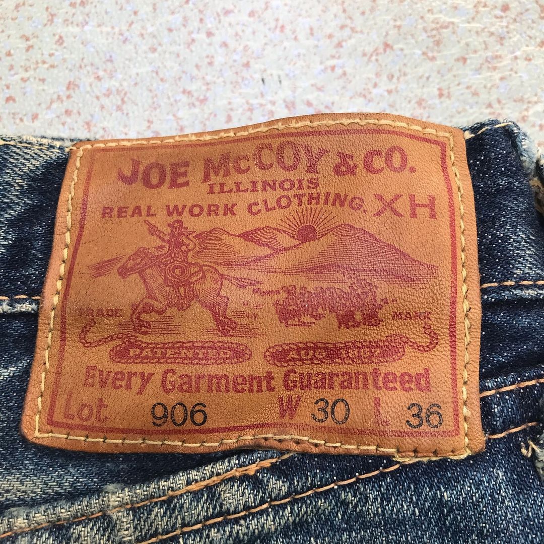 Vintage Joe mc coy & co denim raw selvedge Size US 30 / EU 46 - 10 Thumbnail