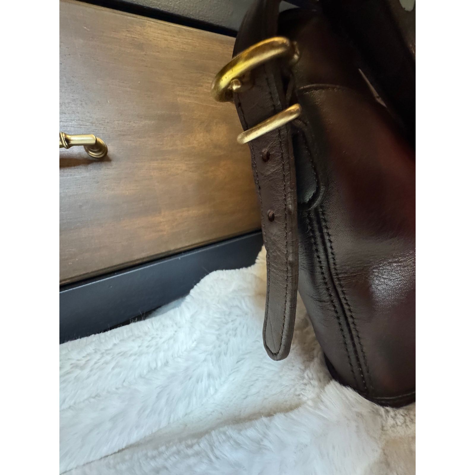Coach Coach Vintage Equestrian Crossbody Bag in Brown – Restored Size ONE SIZE - 3 Thumbnail