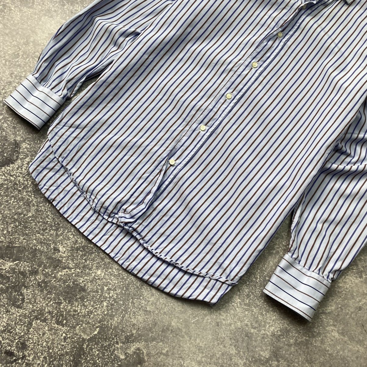 Etro Vintage Etro Milano Basic blue luxury rare Oldmoney shirt Size US S / EU 44-46 / 1 - 6 Thumbnail