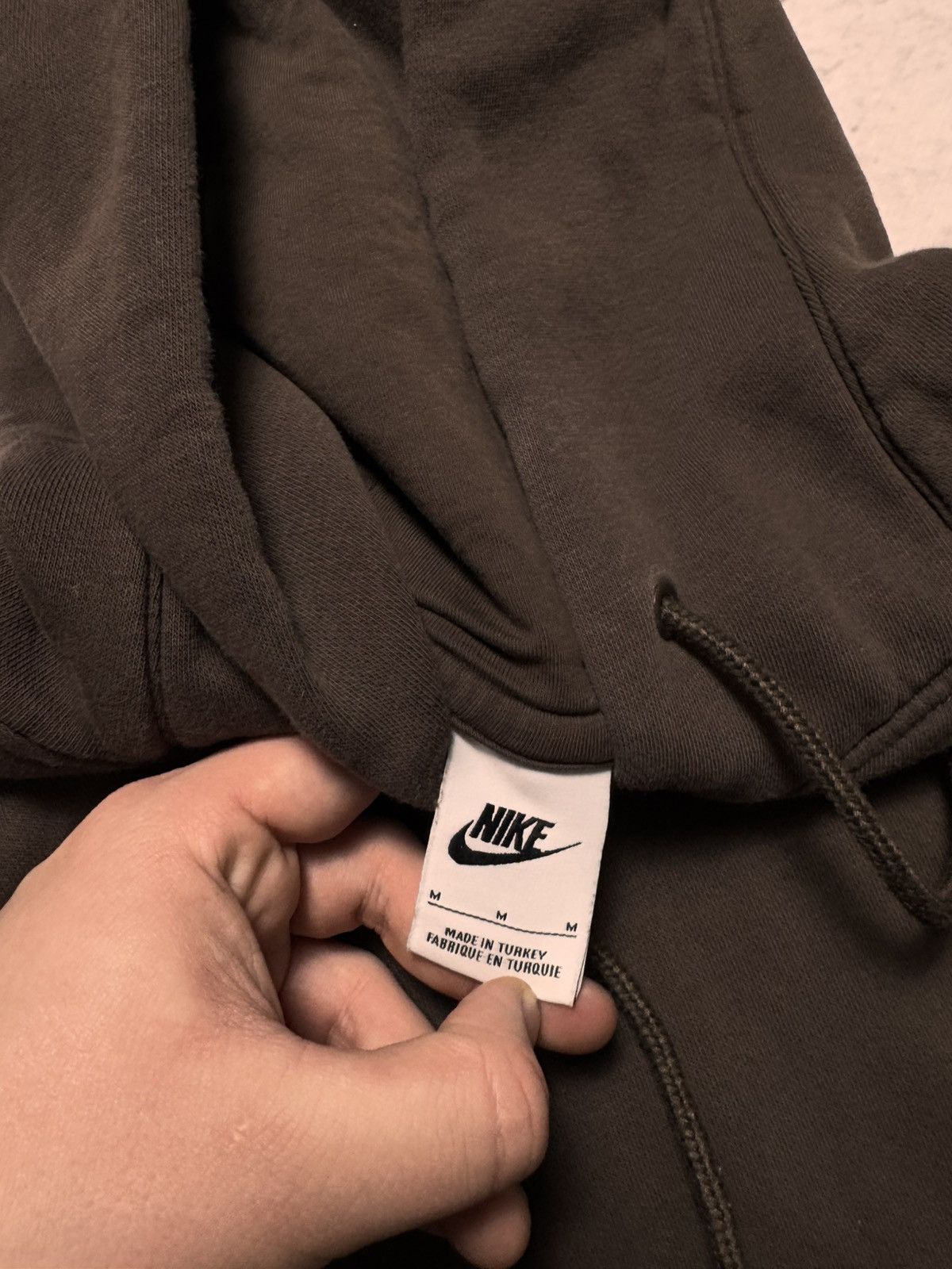 Nike × Vintage NIKE VINTAGE CENTER LOGO OVERSIZE BOXY HOODIE Size US M / EU 48-50 / 2 - 4 Thumbnail