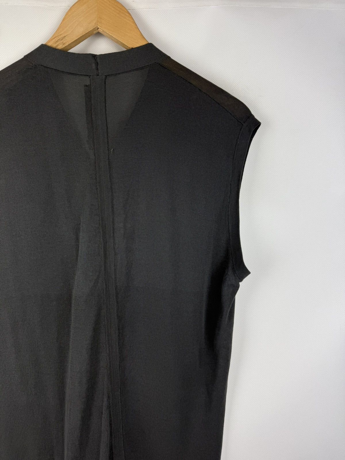 Rick Owens Rick Owens Drake S/S07 Avant-Garde Sleeveless Vest Sweater Size US M / EU 48-50 / 2 - 12 Thumbnail