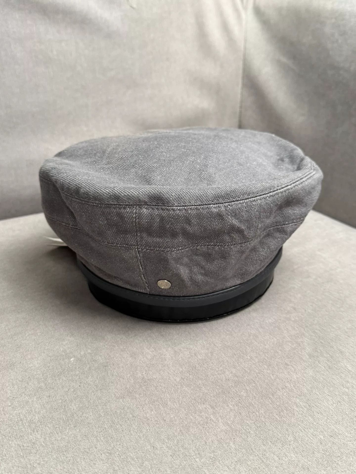 Hermes hermes denim beret cap in new condition Size ONE SIZE - 1 Thumbnail