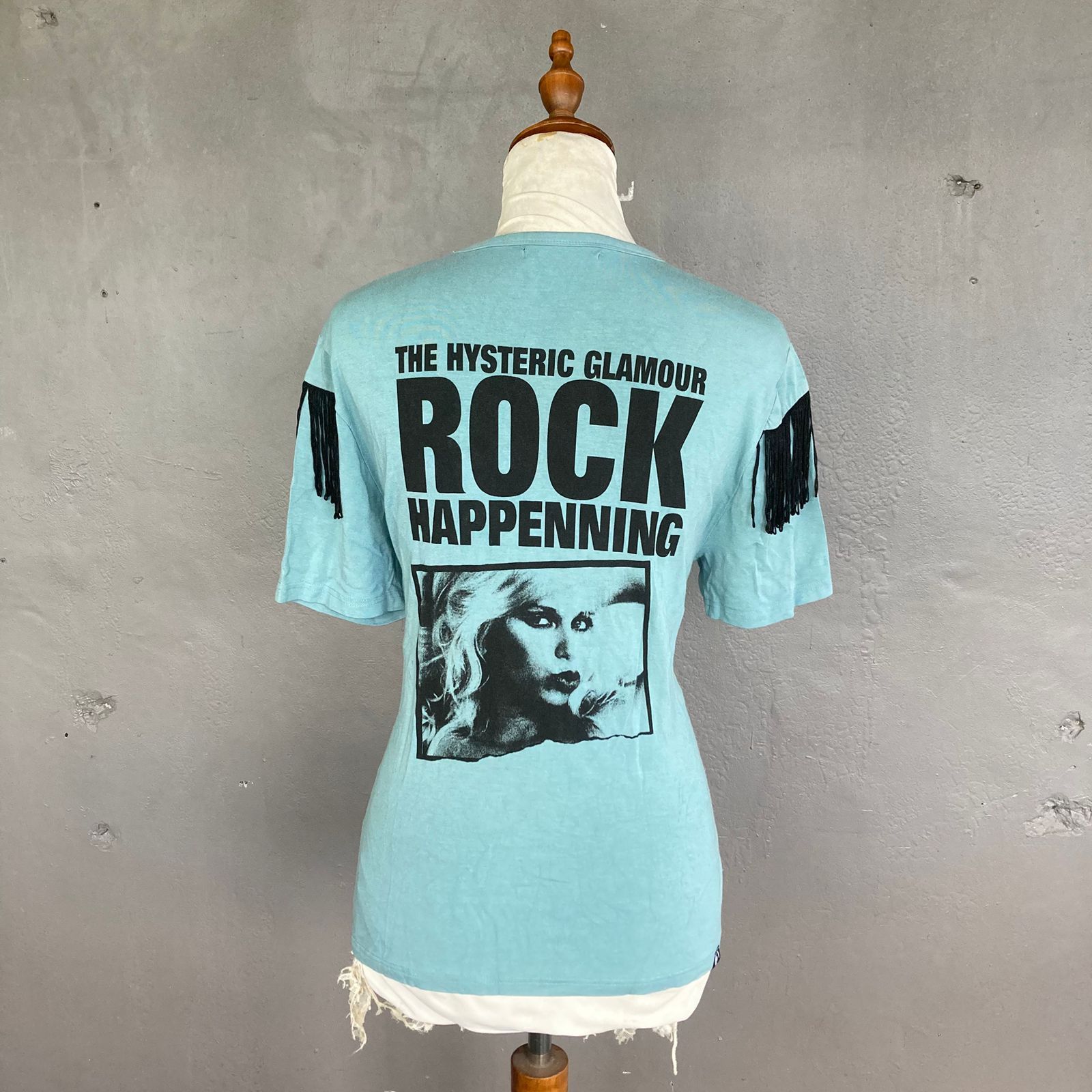 Hysteric Glamour "Rock Happening” Fringe Tee Size M / US 6-8 / IT 42-44 - 6 Thumbnail