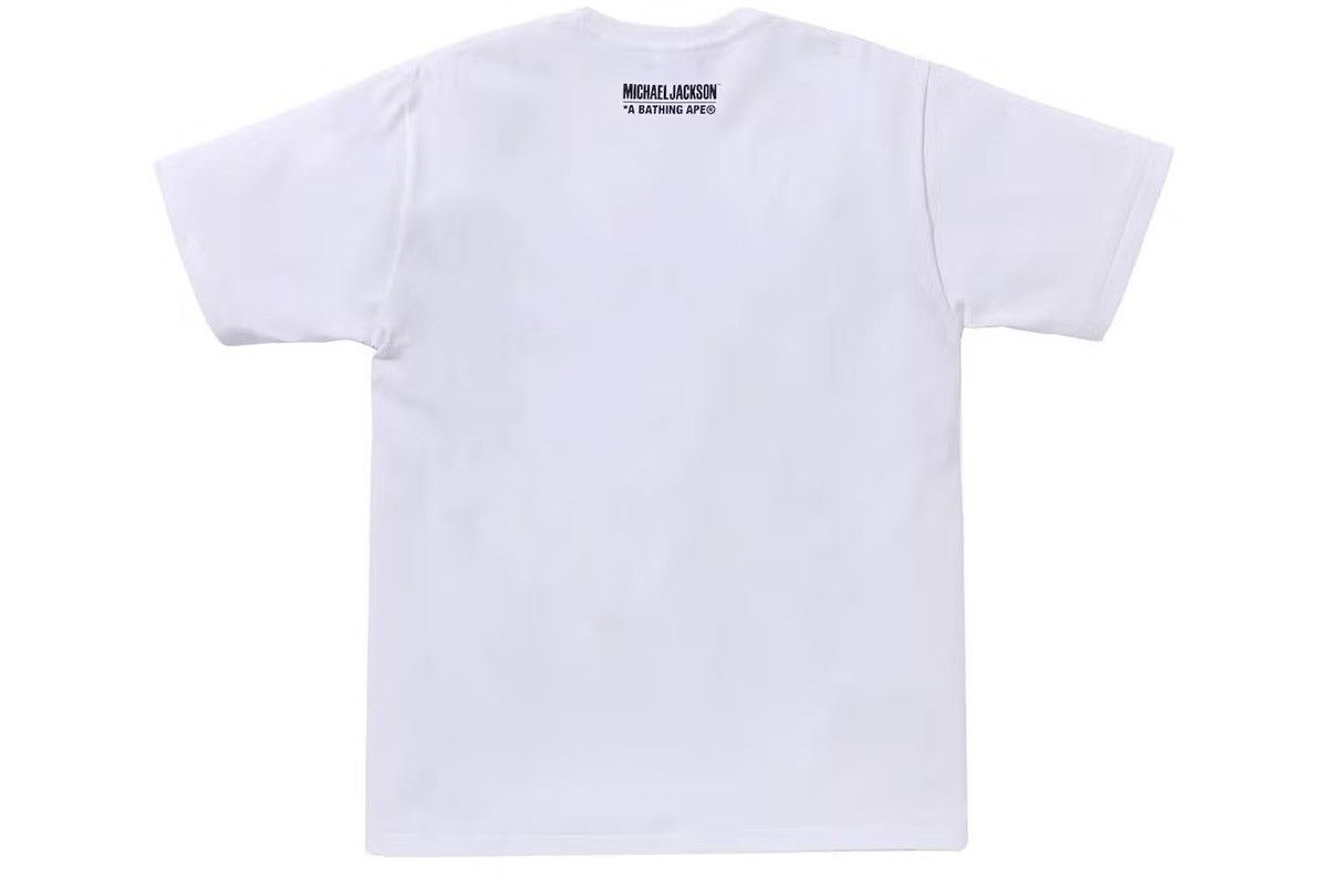 Bape BAPE x Michael Jackson Album Jacket Ape Head Tee White Size US M / EU 48-50 / 2 - 3 Thumbnail