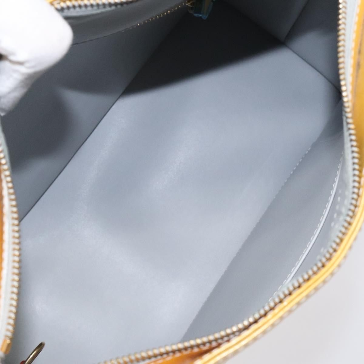 Louis Vuitton LOUIS VUITTON Monogram Vernis Houston Hand Bag Gris M91053 Size ONE SIZE - 11 Thumbnail
