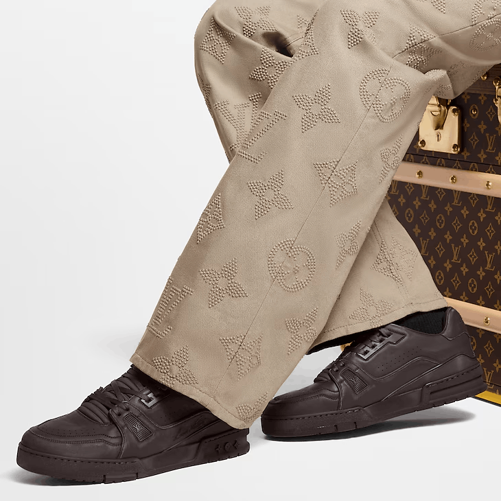 Louis Vuitton LV Distressed Trainers Size US 12 / EU 45 - 5 Thumbnail
