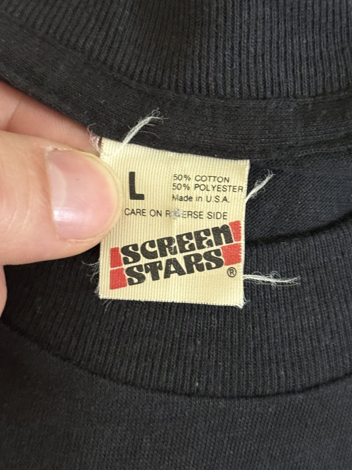 Band Tees × Vintage Vintage 80s Led Zeppelin MINT Screen Star Rock Band T Shirt Size US L / EU 52-54 / 3 - 4 Thumbnail