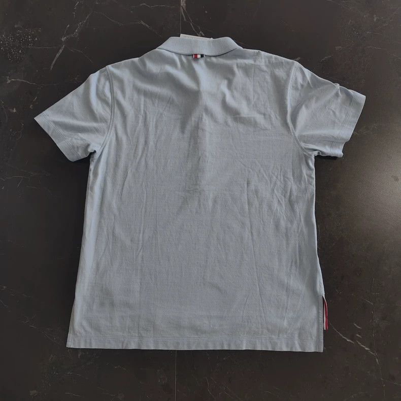 Other Thom Browne Light blue POLO shirt Size US S / EU 44-46 / 1 - 2 Thumbnail