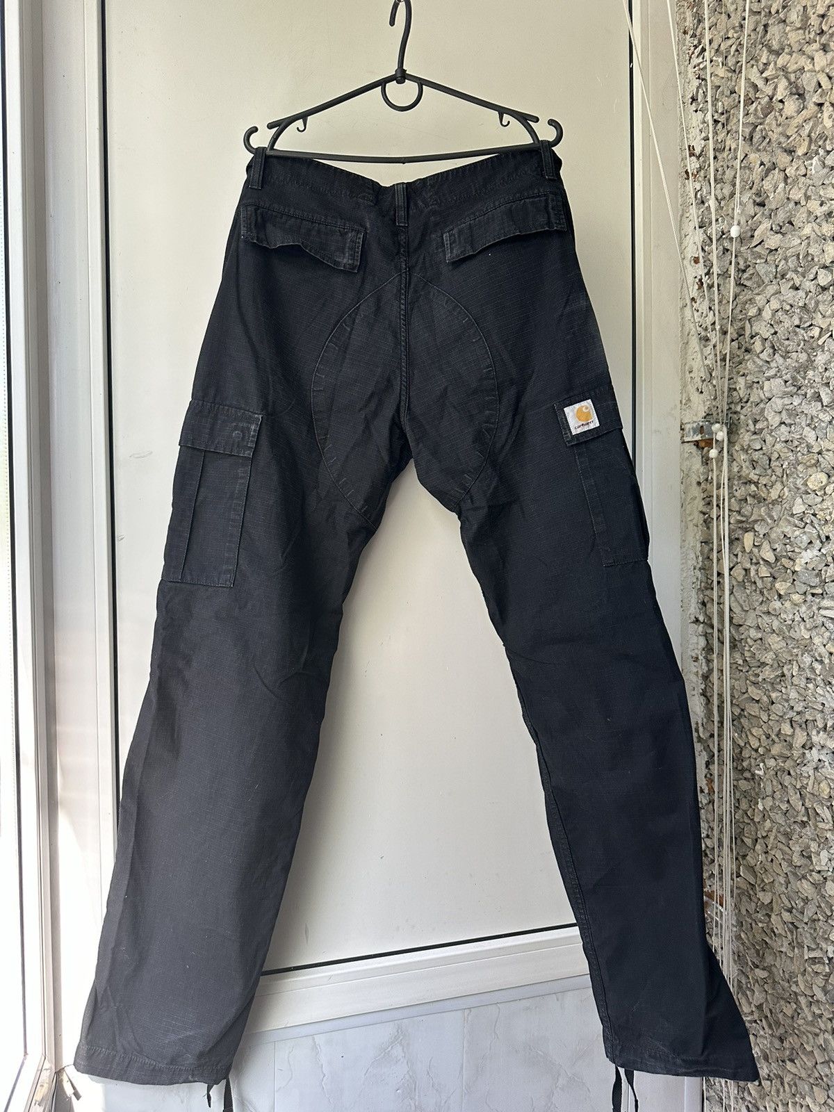 Carhartt Carhartt aviation Cargo Pants Destroyed Workwear Work Size US 31 - 2 Thumbnail