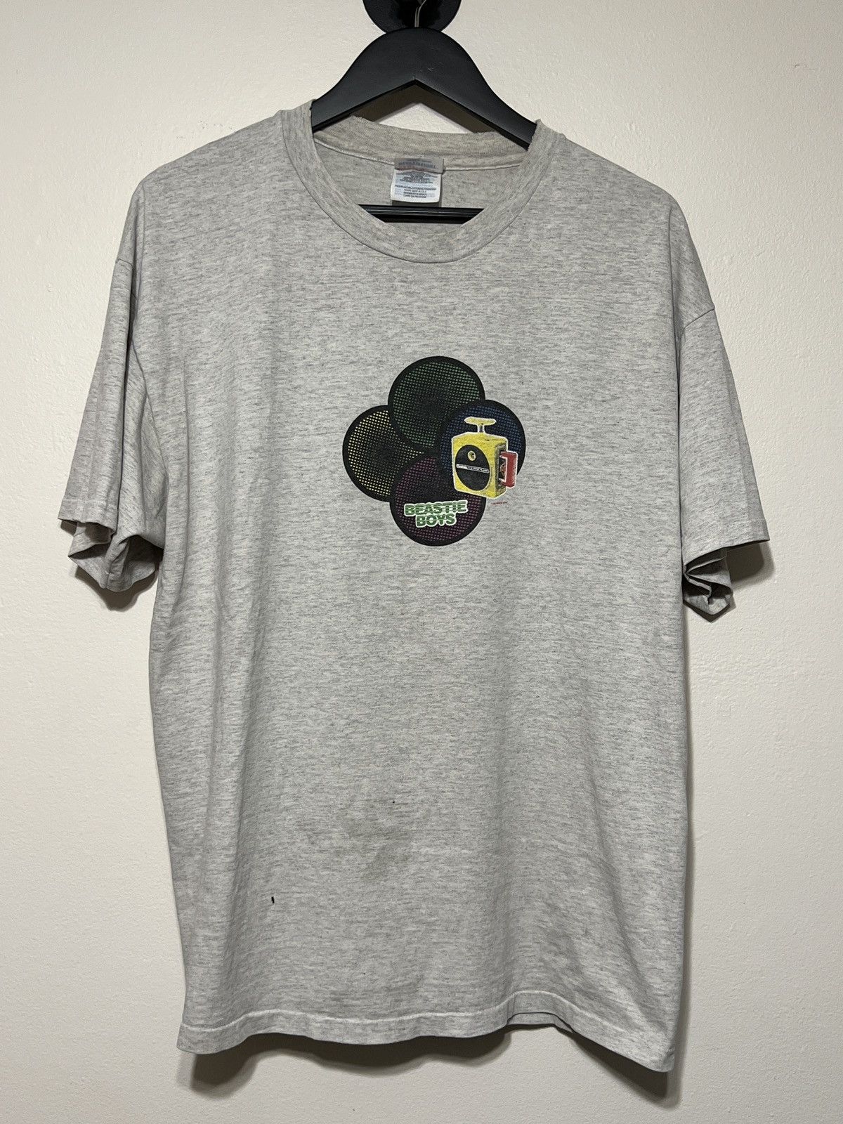 Vintage 90s Beastie Boys Dynomite T Shirt Size XL Distressed