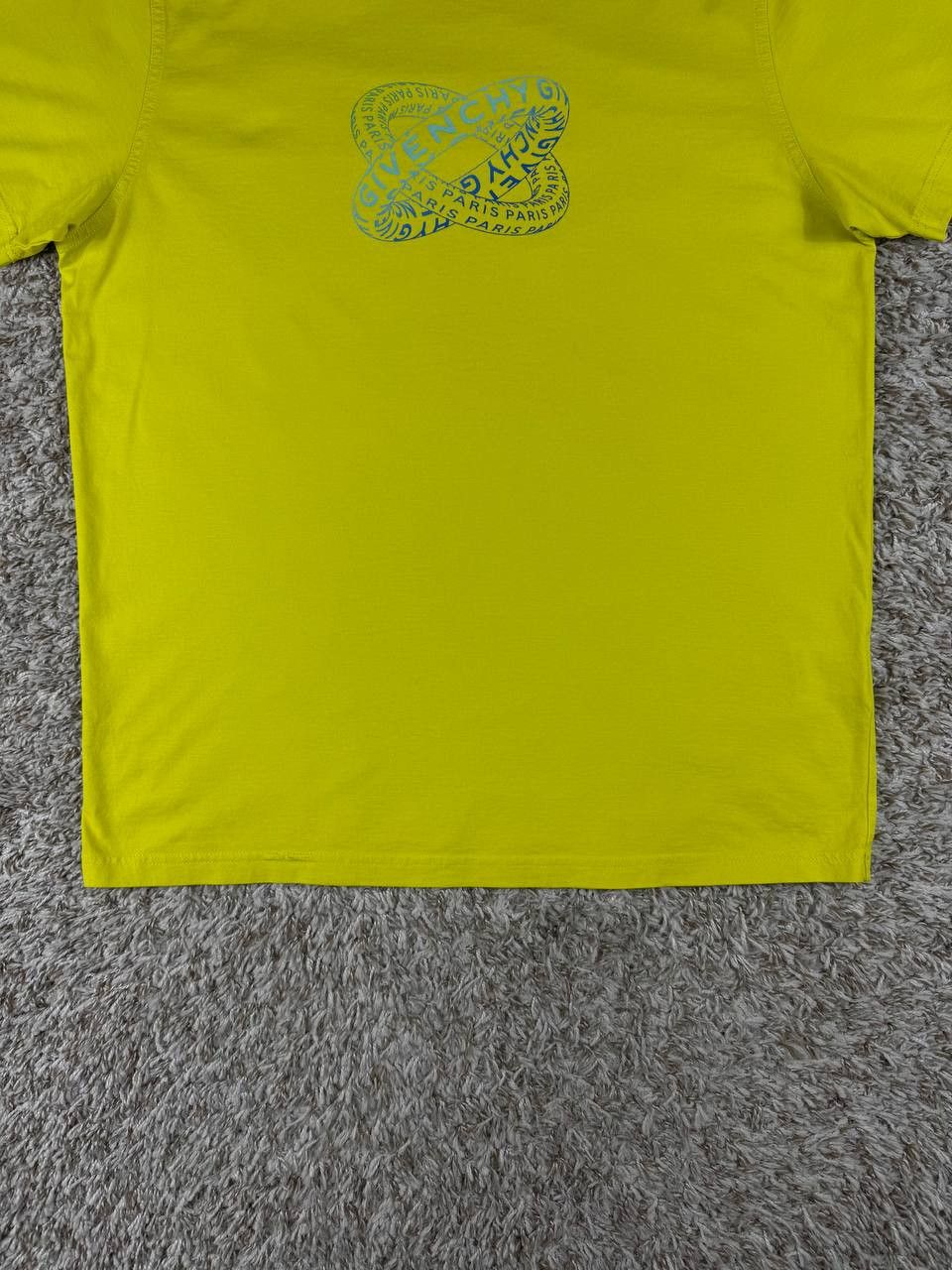 Givenchy Givenchy Yellow Infinity Rings Logo T-Shirt Size US XS / EU 42 / 0 - 3 Thumbnail