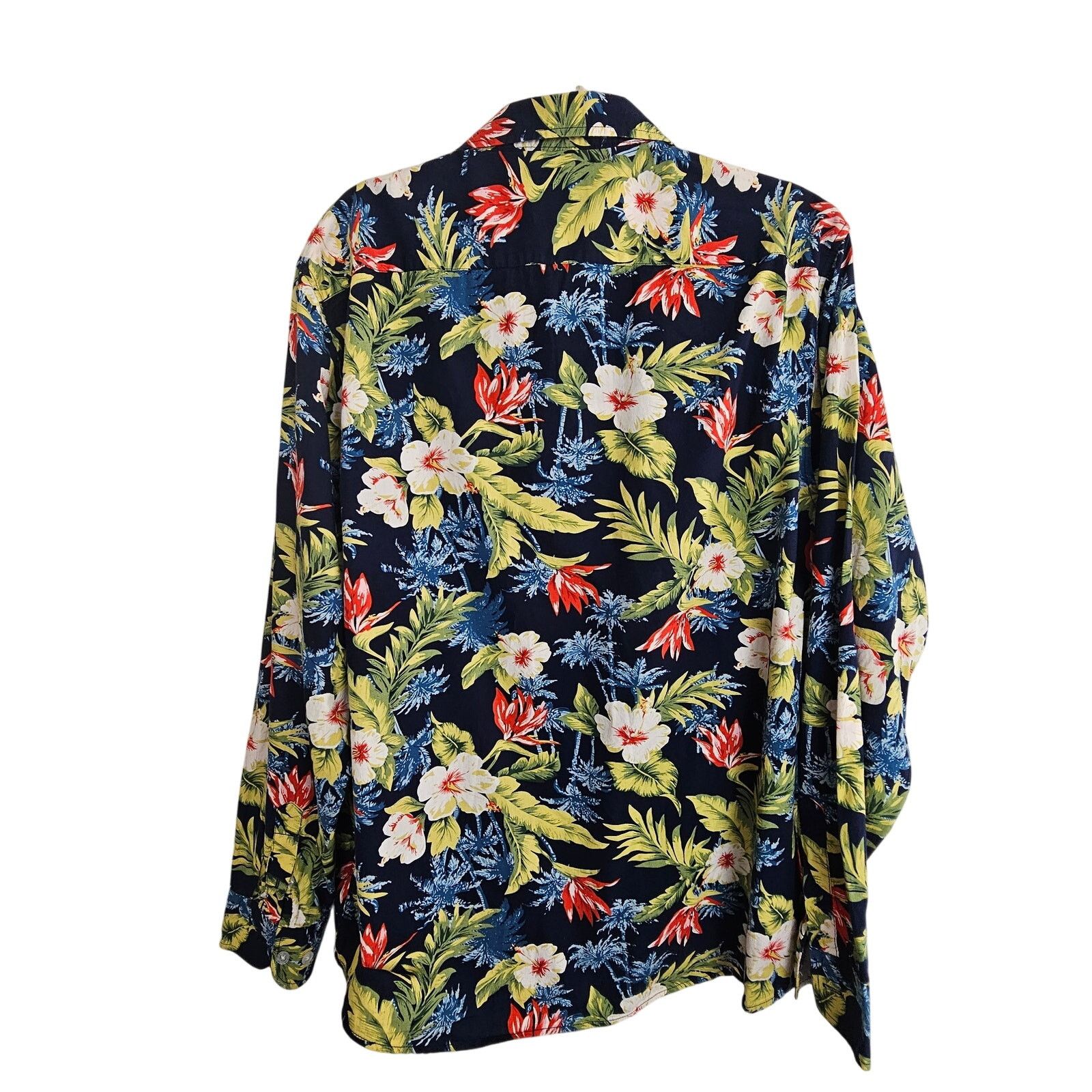 Tundra Tunevuse Mens Floral Button Shirt Size XXL Preppy Tropical Size US XXL / EU 58 / 5 - 9 Thumbnail