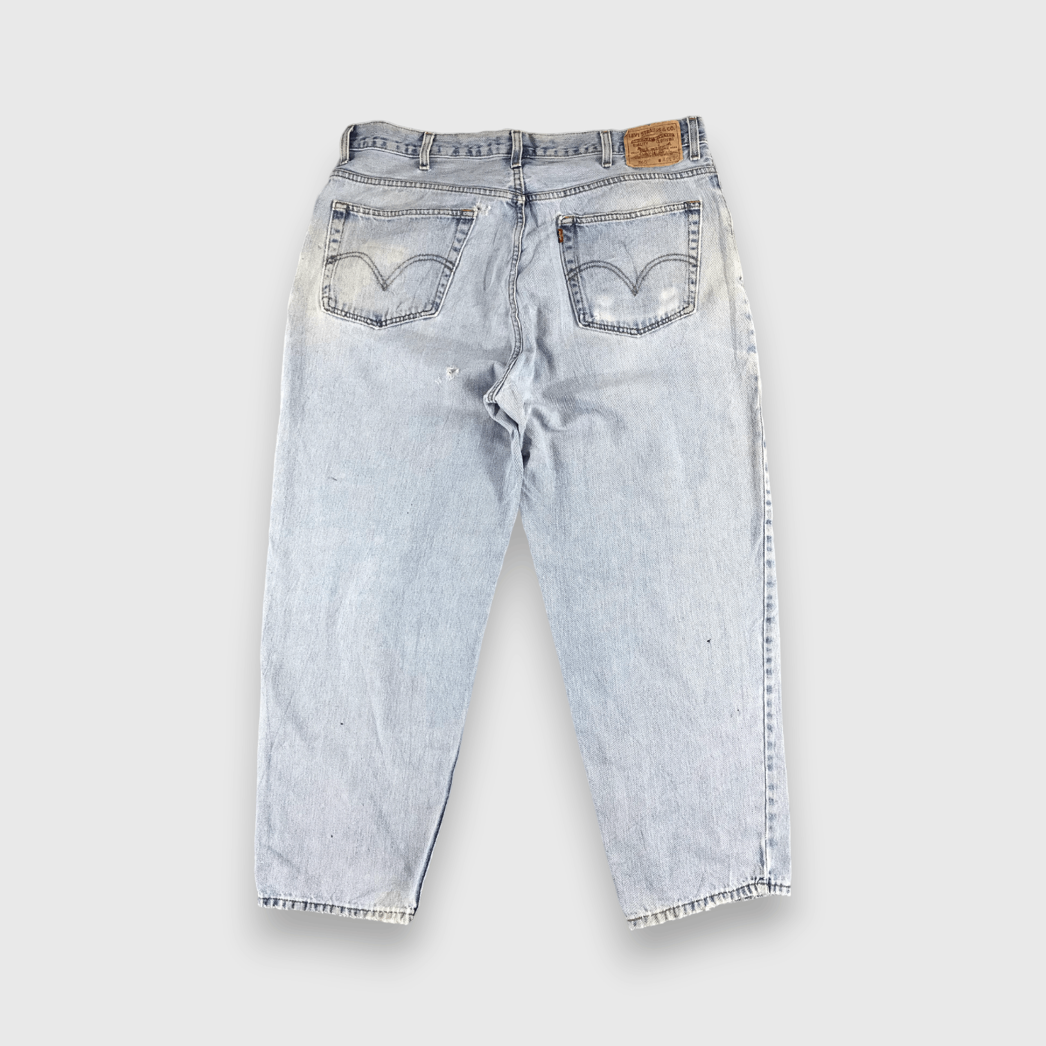 Levi's Vintage Levis 560 Jeans Medium Wash Denim -J572 Size US 40 / EU 56 - 2 Thumbnail