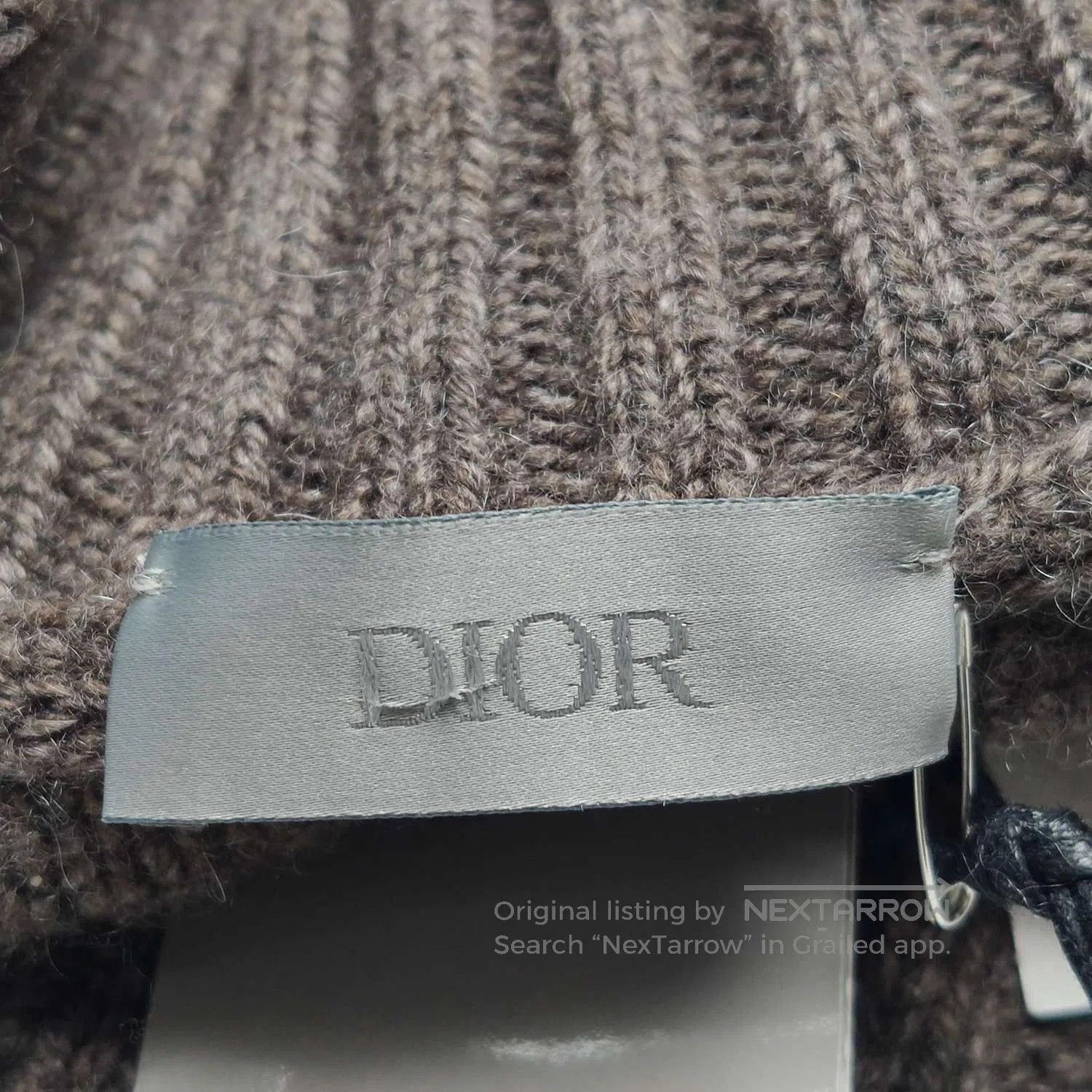 Dior Dior CD Logo Brown Cable. Size US S / EU 44-46 / 1 - 2 Thumbnail