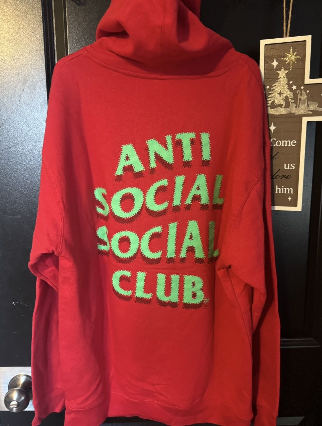 Anti Social Social Club Anti social social club red miami hoodie size L Size US L / EU 52-54 / 3 - 4 Thumbnail