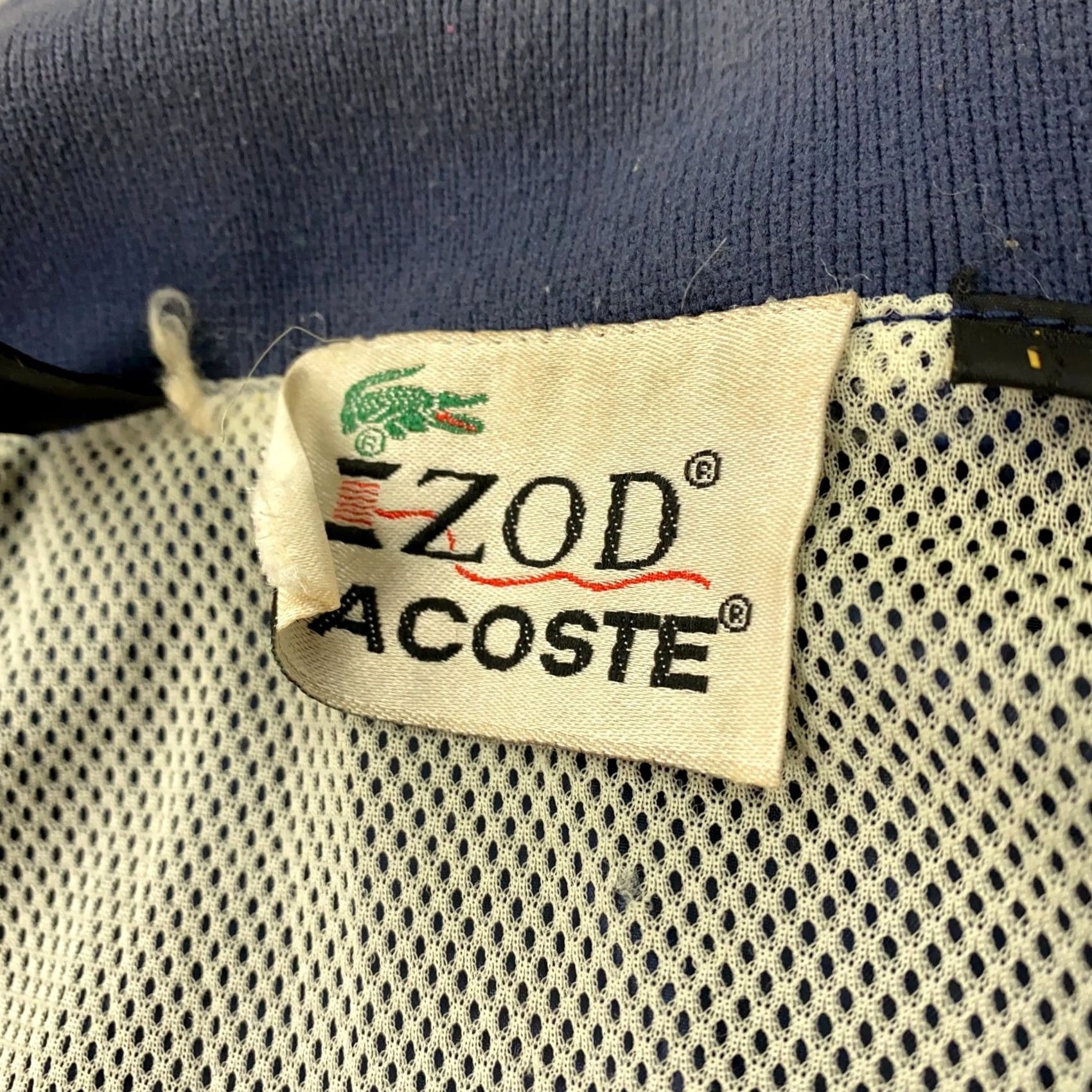 Lacoste VINTAGE Lacoste Jacket Mens Medium Blue Windbreaker 80s Size US M / EU 48-50 / 2 - 4 Thumbnail