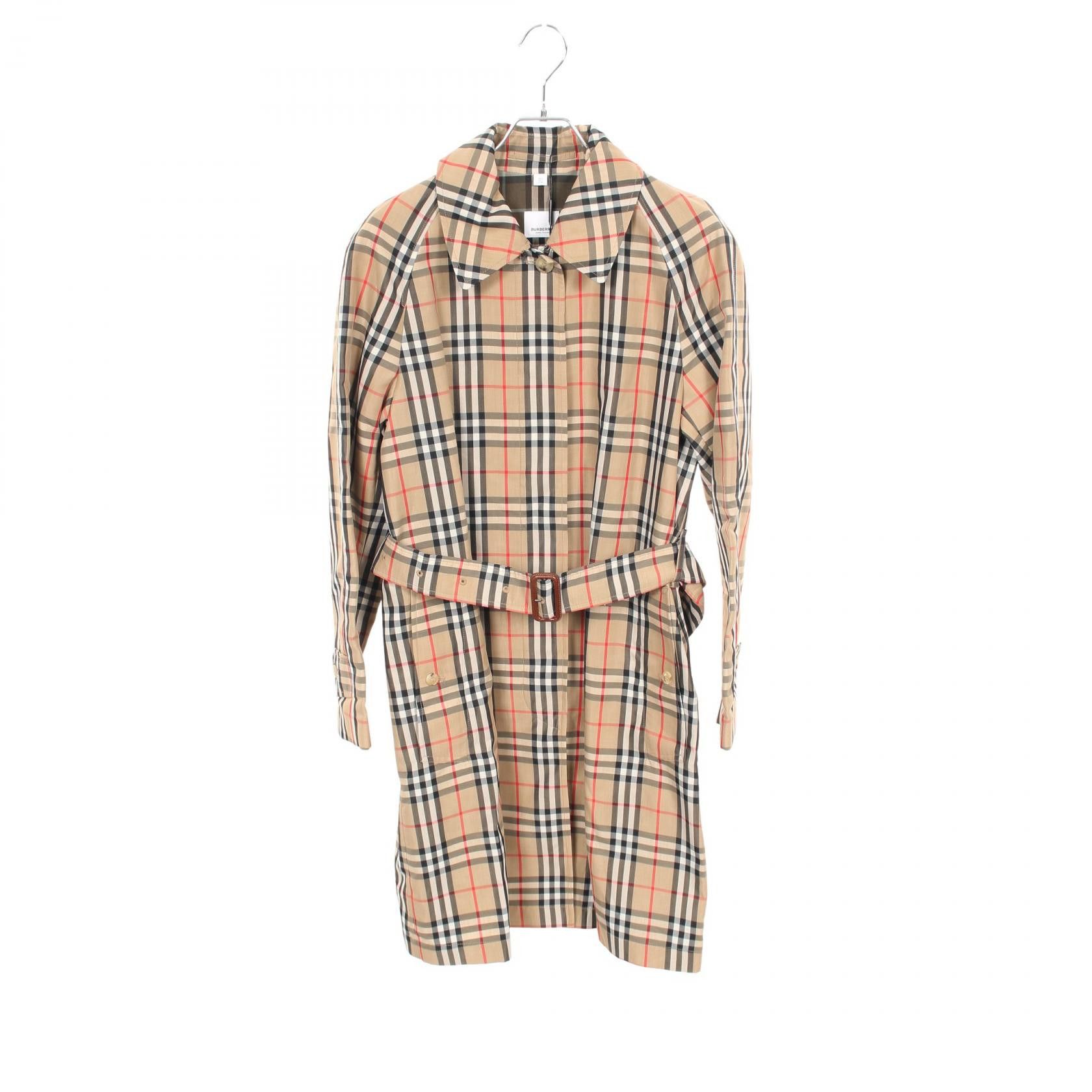 Burberry Burberry Burberry Cotton Polyester Coat Textile Outerwear DUTY FREE for USA Size ONE SIZE - 1 Thumbnail
